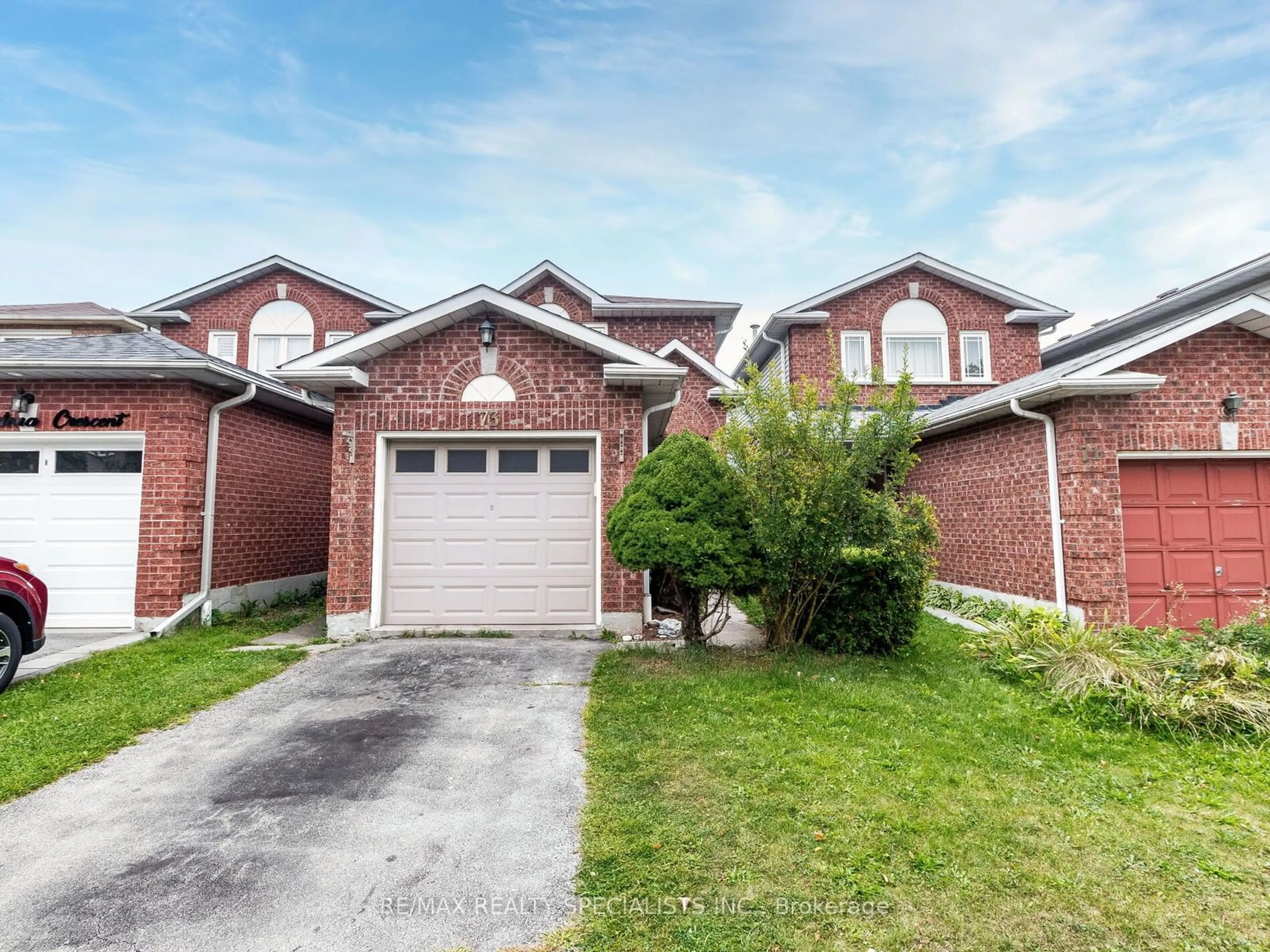 Home with brick exterior material, street for 73 Andona Cres, Toronto Ontario M1C 5A3