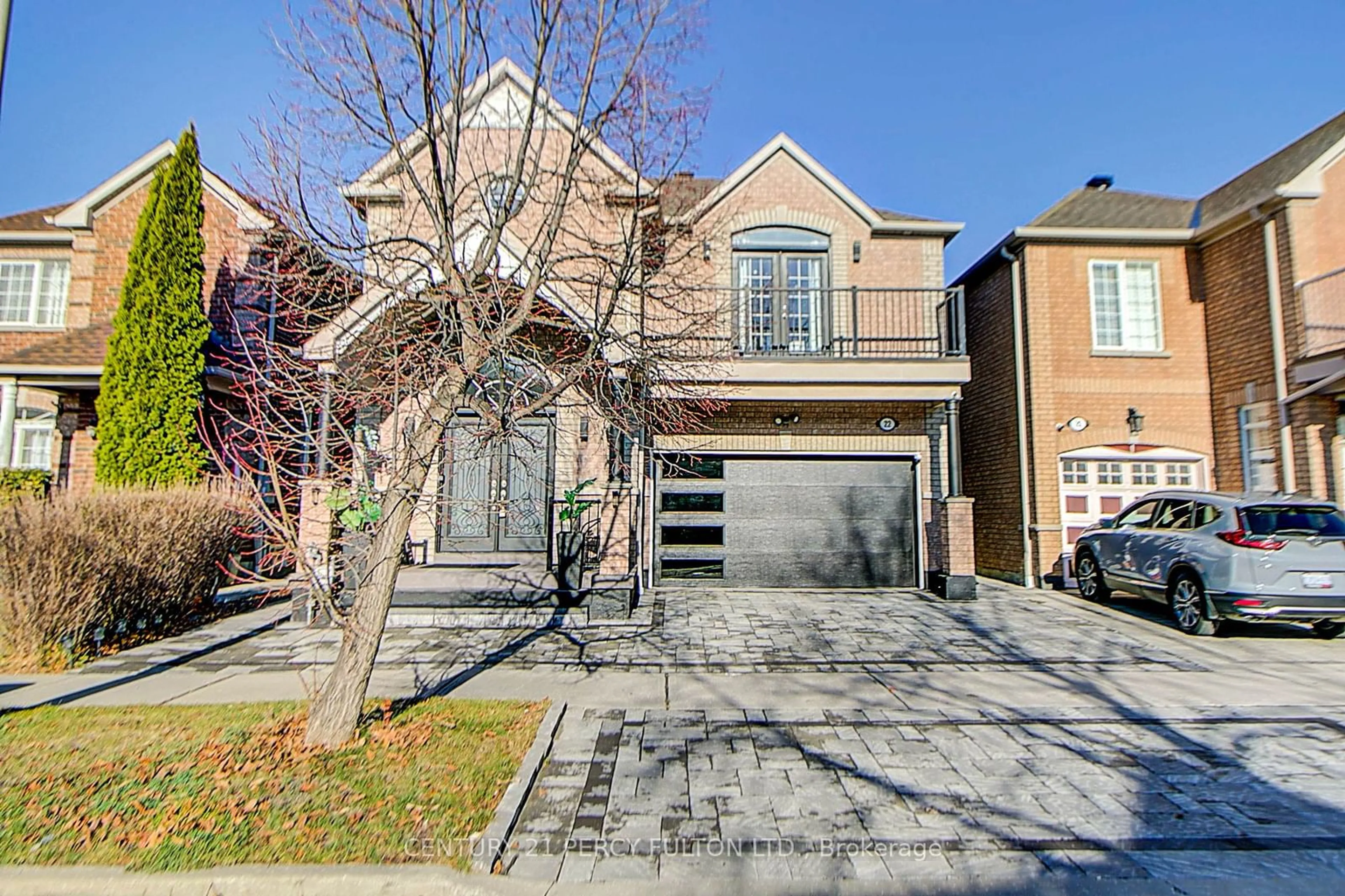 Home with brick exterior material, street for 22 Down Cres, Ajax Ontario L1T 4E8