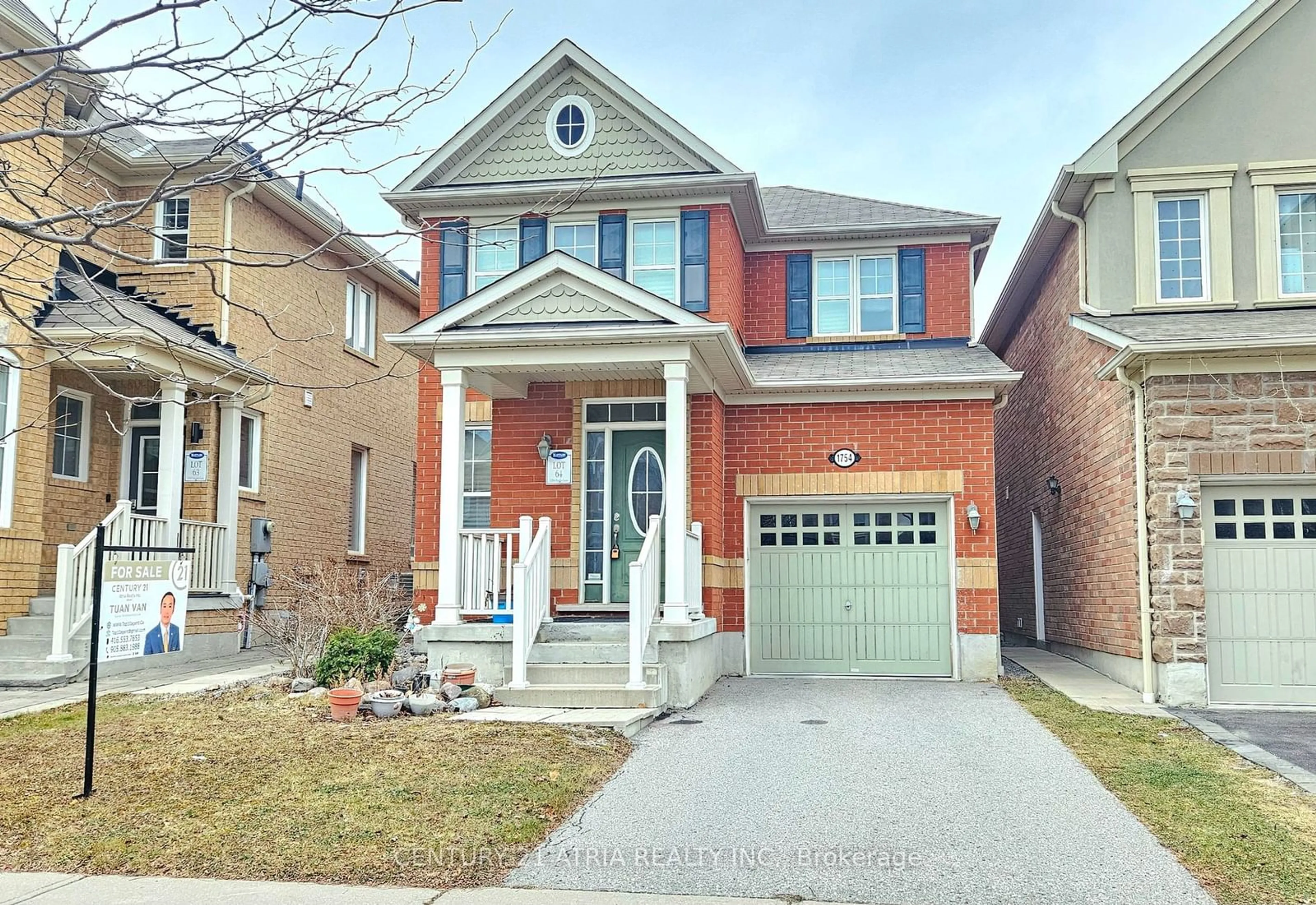 Home with brick exterior material, street for 1754 Hayden Lane, Pickering Ontario L1X 0A9