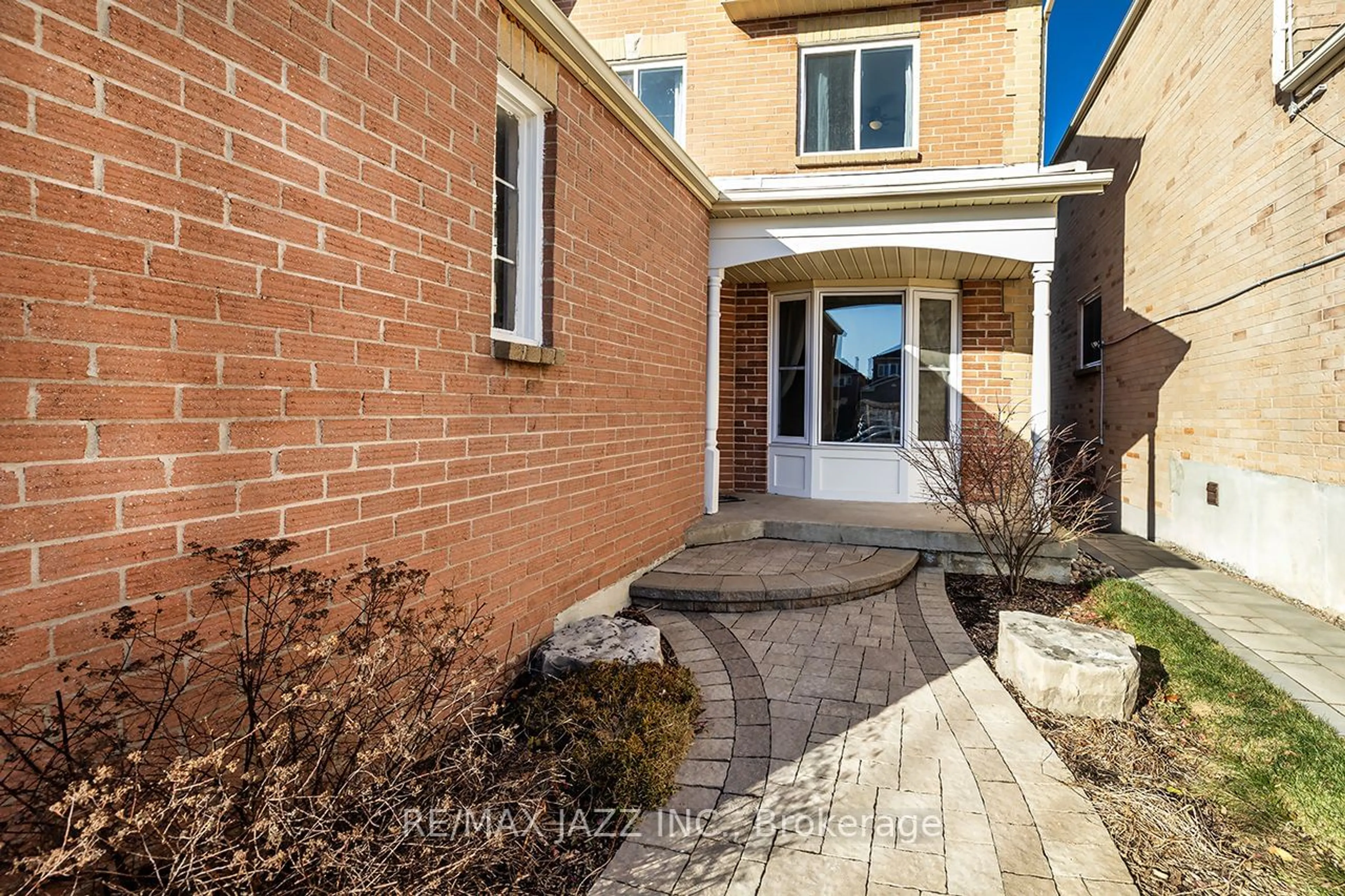 Home with brick exterior material, street for 32 Parkins Dr, Ajax Ontario L1T 3L2