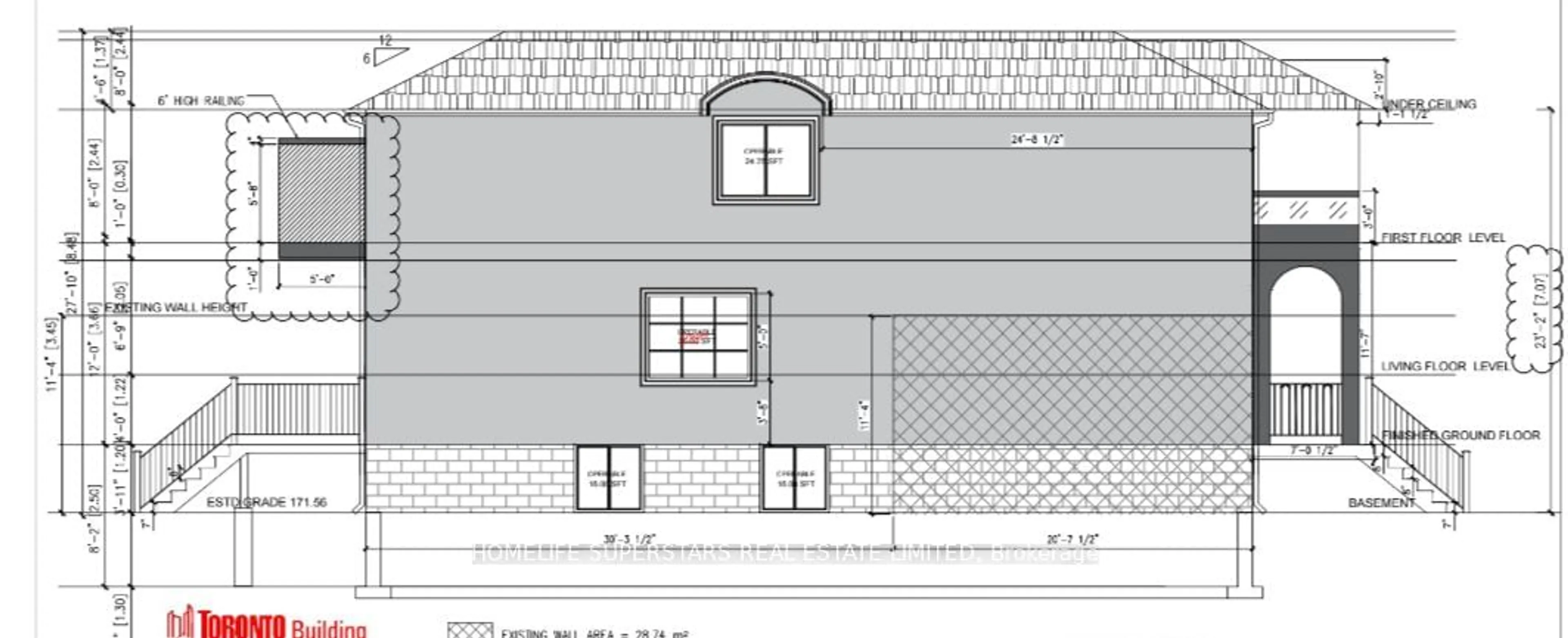 Floor plan for 12 Chatterton Blvd, Toronto Ontario M1M 2G2