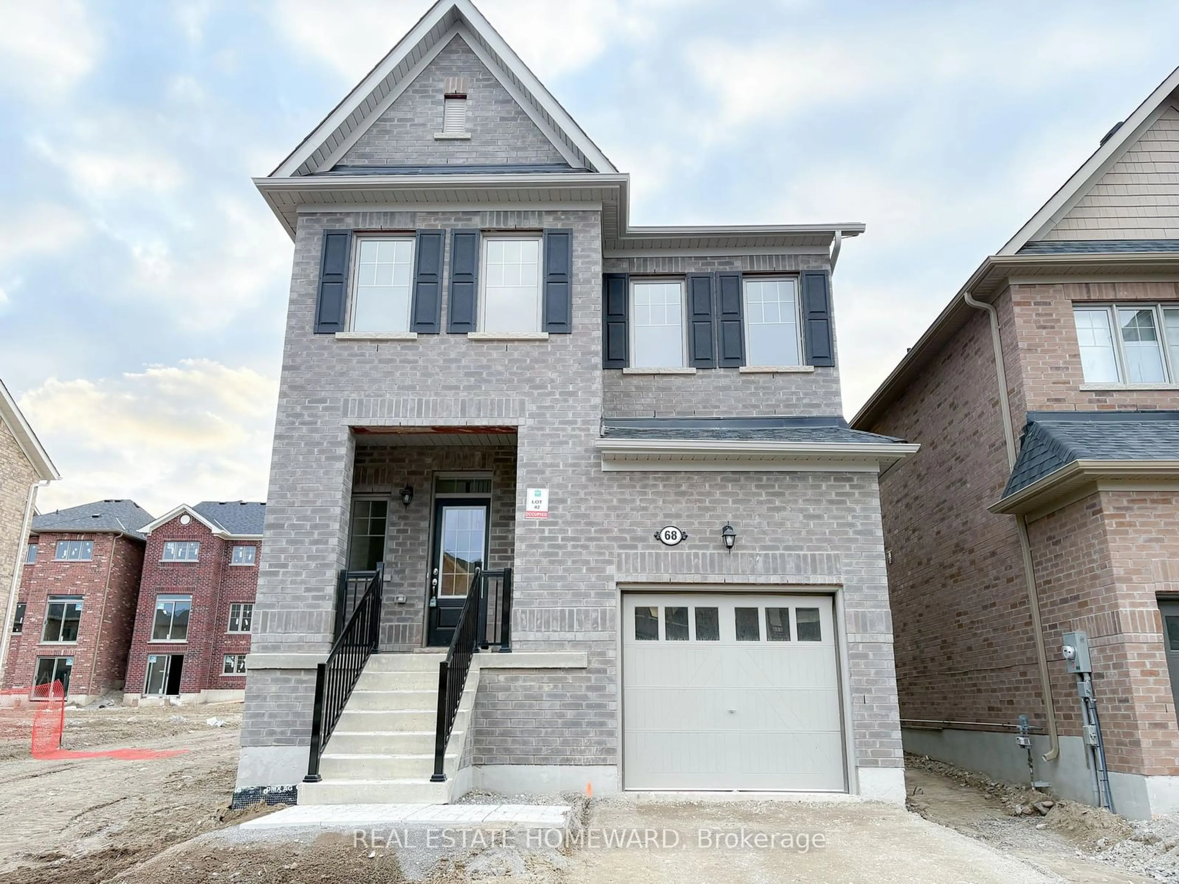 Home with brick exterior material, street for 68 Robin Tr, Scugog Ontario L9L 2C7