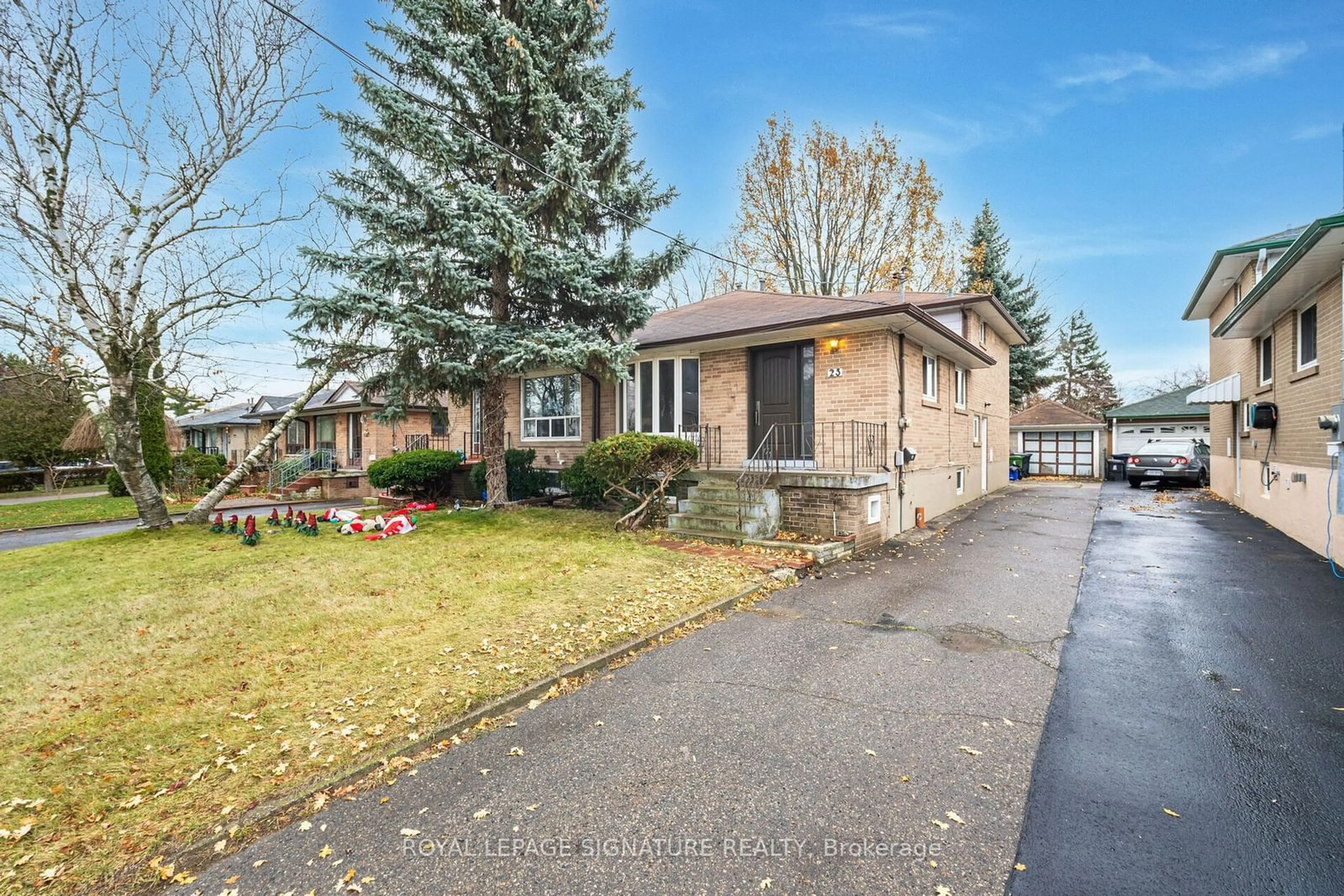 Home with brick exterior material, street for 23 Gardentree St, Toronto Ontario M1E 2E8