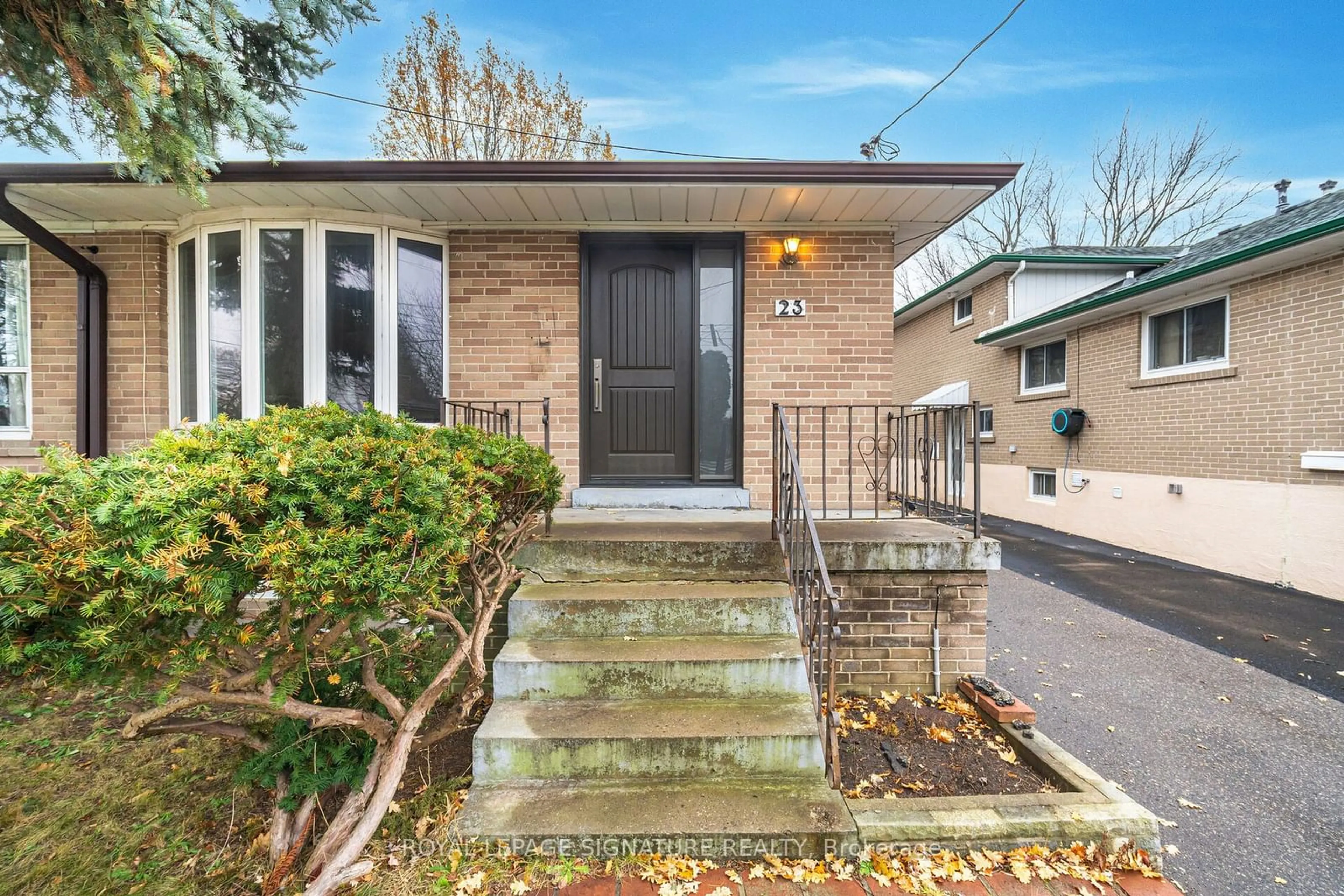 Home with brick exterior material, street for 23 Gardentree St, Toronto Ontario M1E 2E8