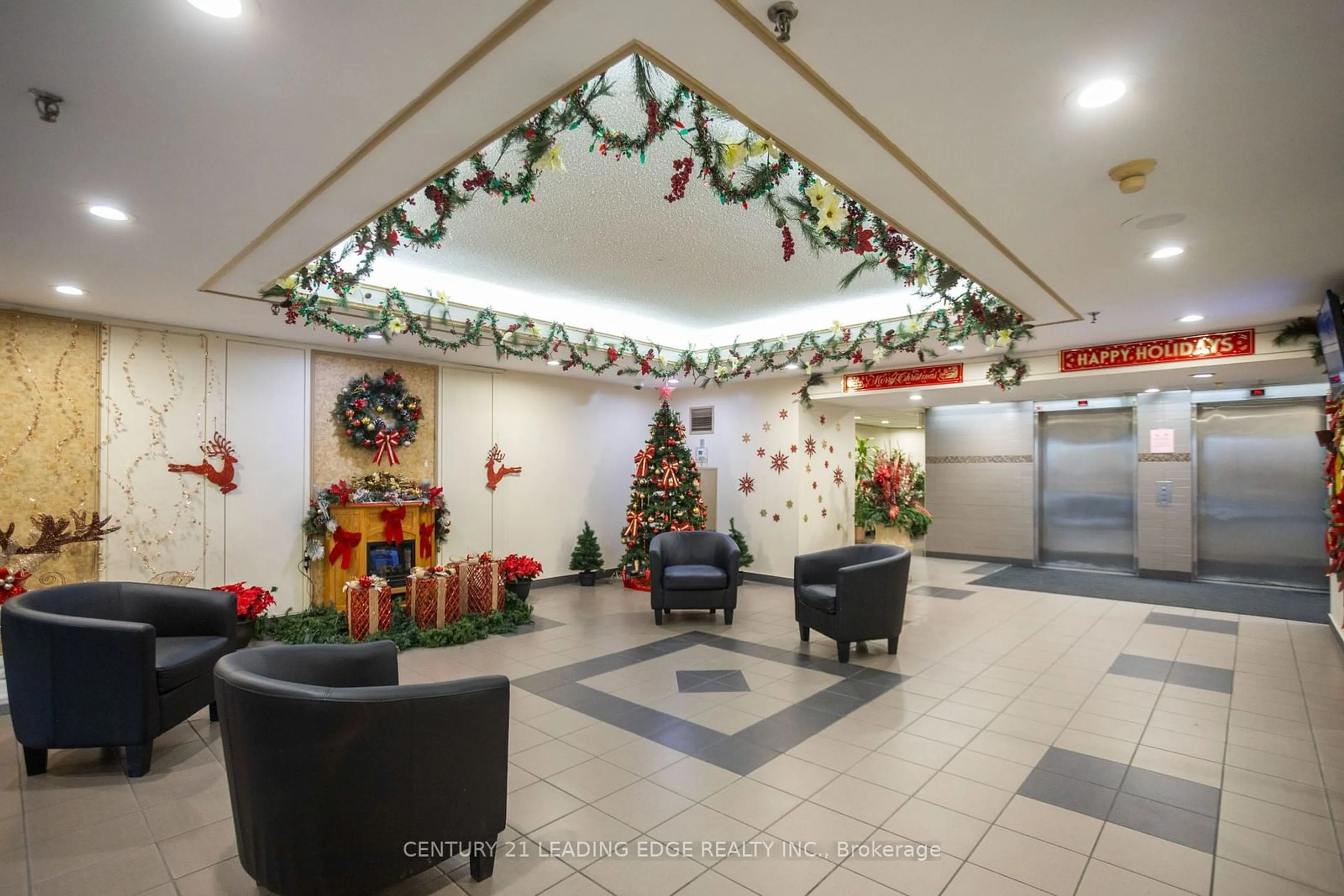 Lobby for 400 McLevin Ave #1704, Toronto Ontario M1B 5J4