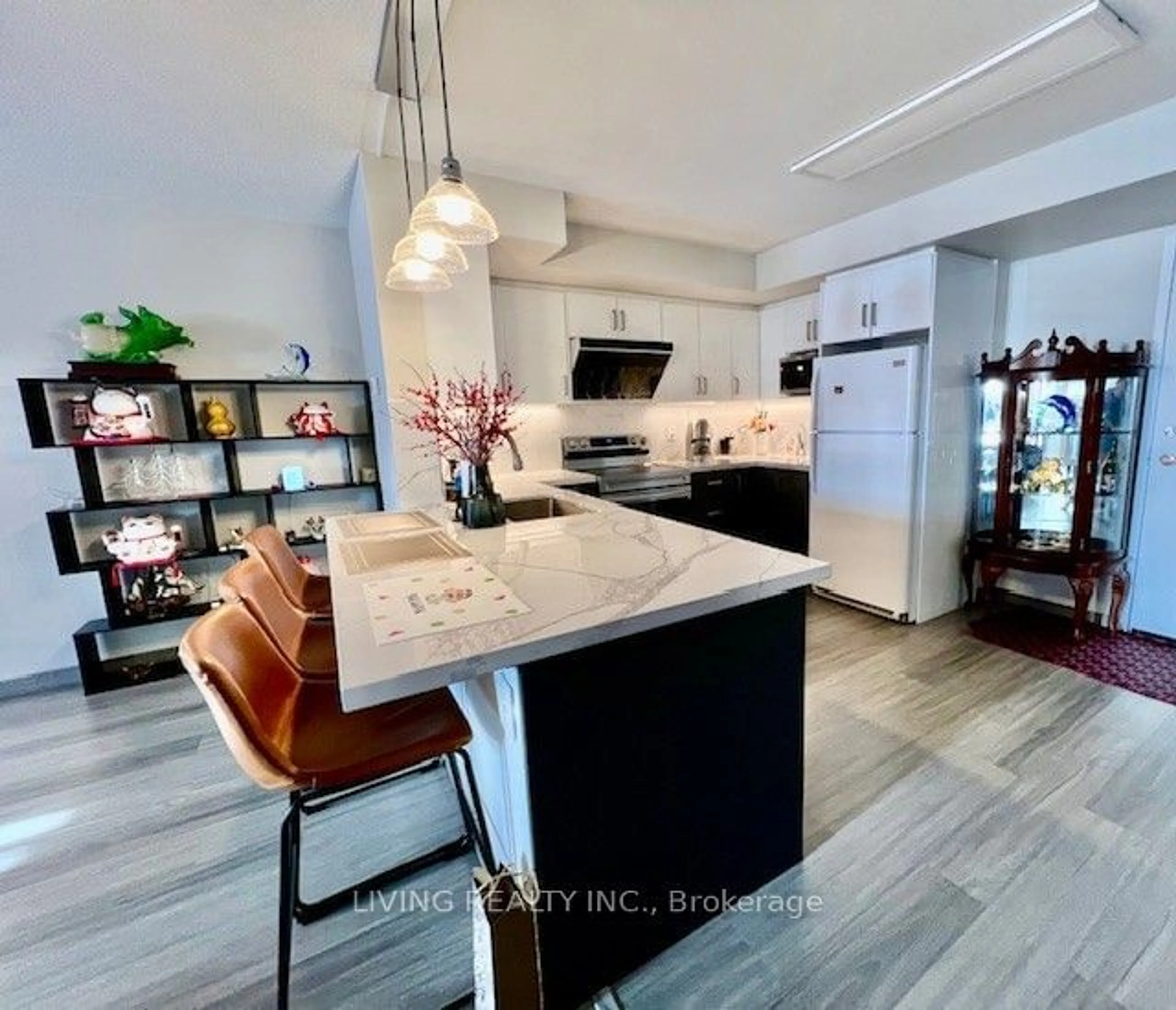 Open concept kitchen, unknown for 1881 McNicoll Ave #107, Toronto Ontario M1V 5M2