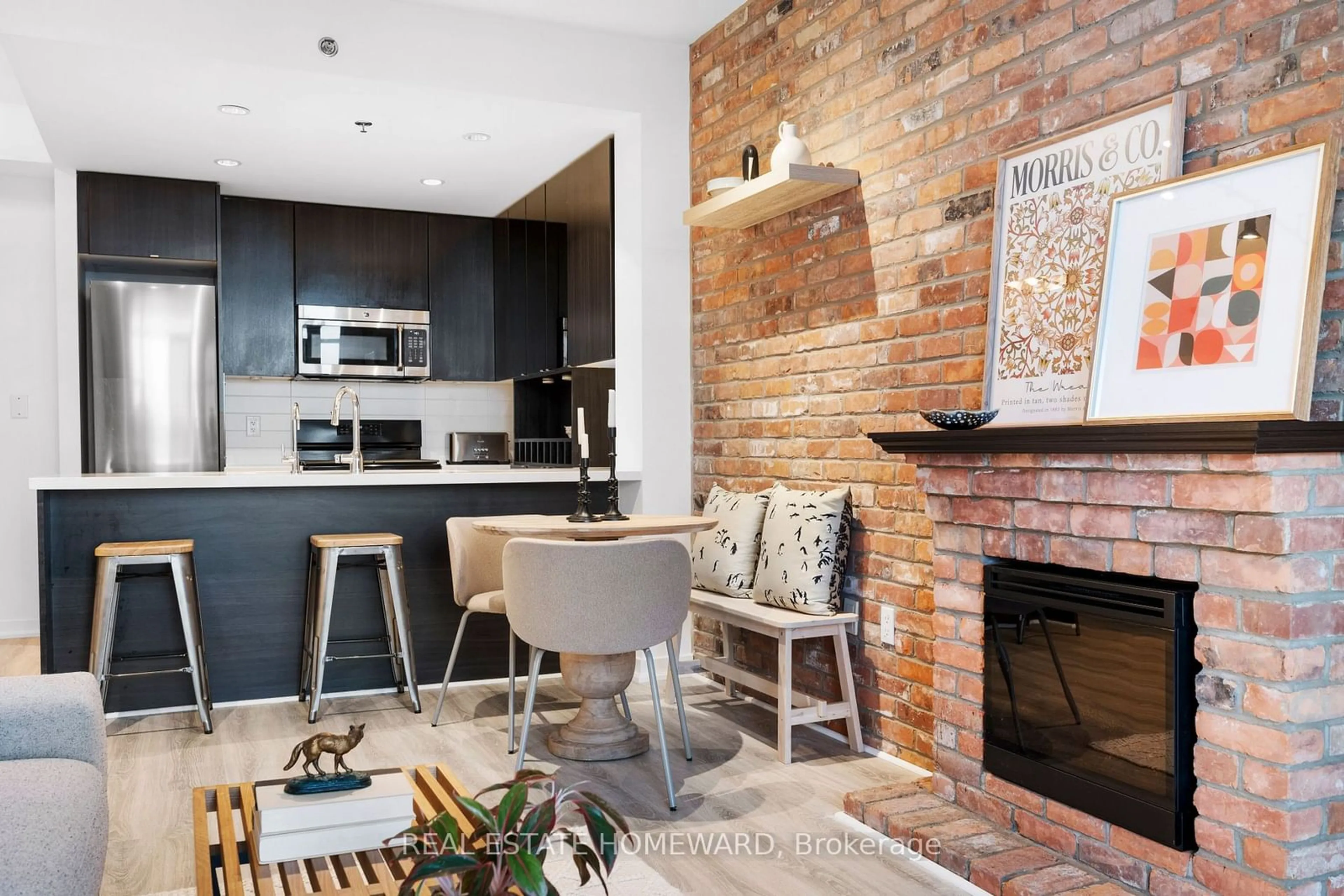 Open concept kitchen, unknown for 88 Colgate Ave #420, Toronto Ontario M4M 0A6