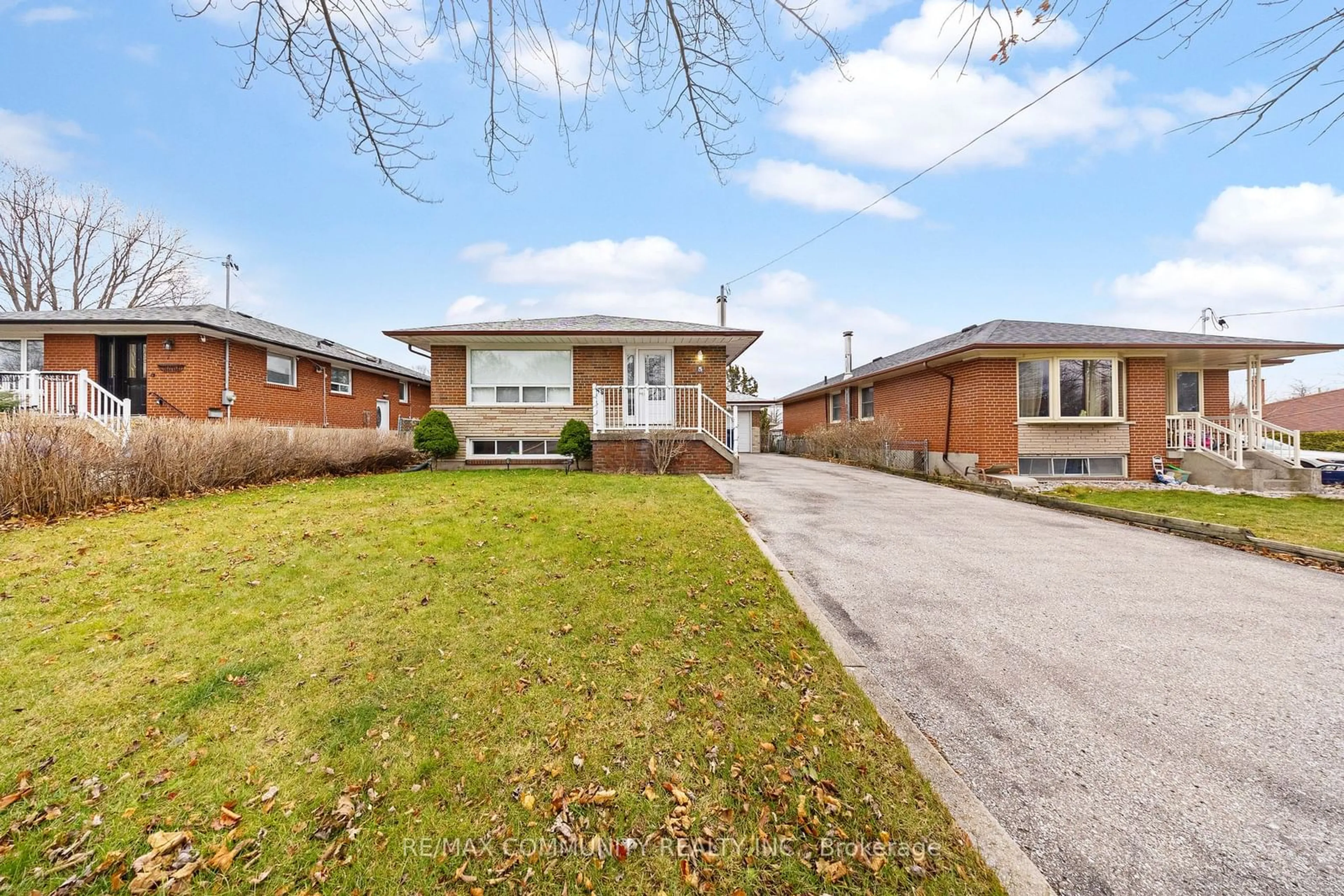 Home with brick exterior material, street for 5 Woolwick Dr, Toronto Ontario M1H 2H9