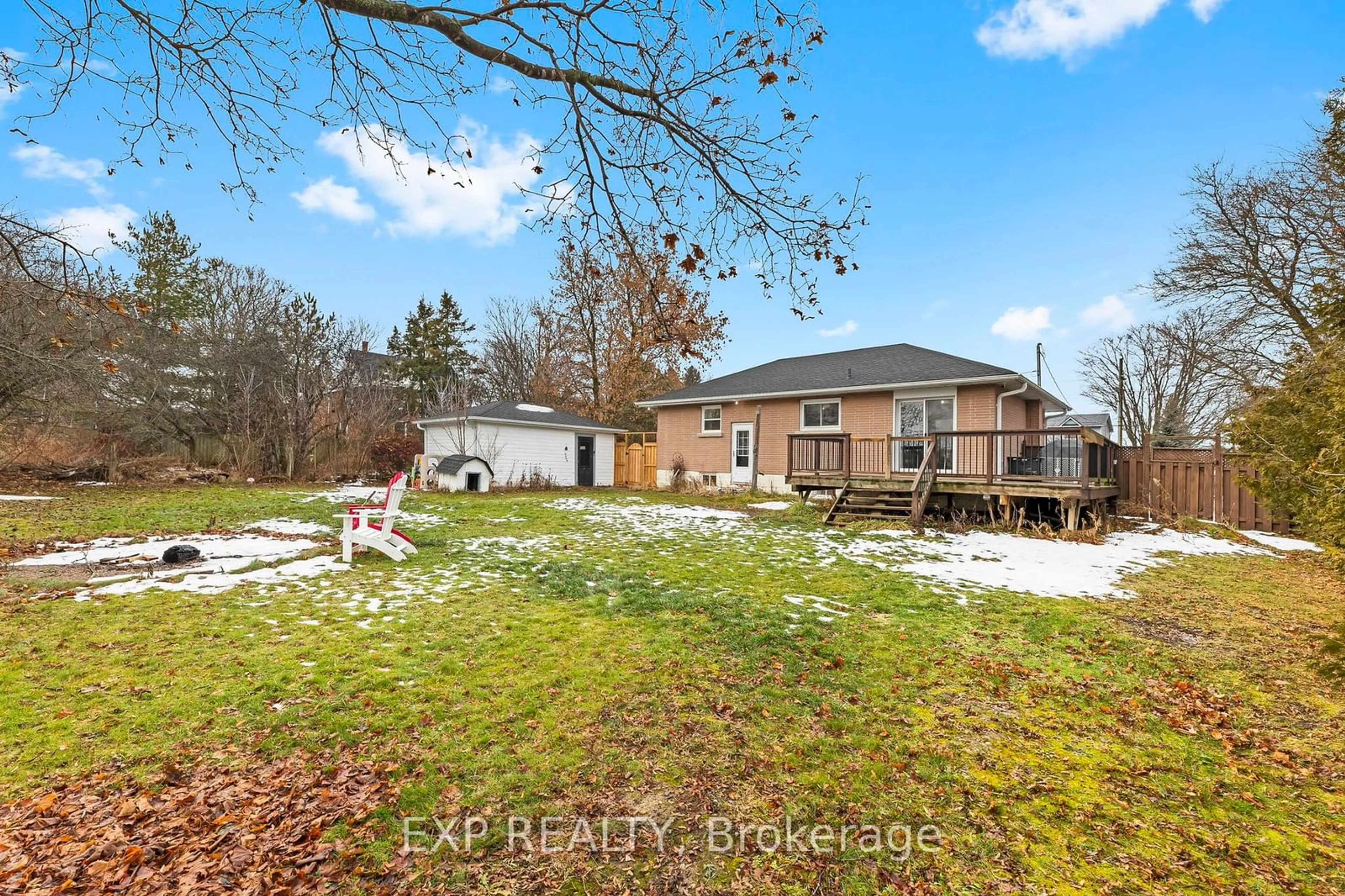 A pic from outside/outdoor area/front of a property/back of a property/a pic from drone, water/lake/river/ocean view for 4030 Highway 7a Rd, Scugog Ontario L0B 1K0