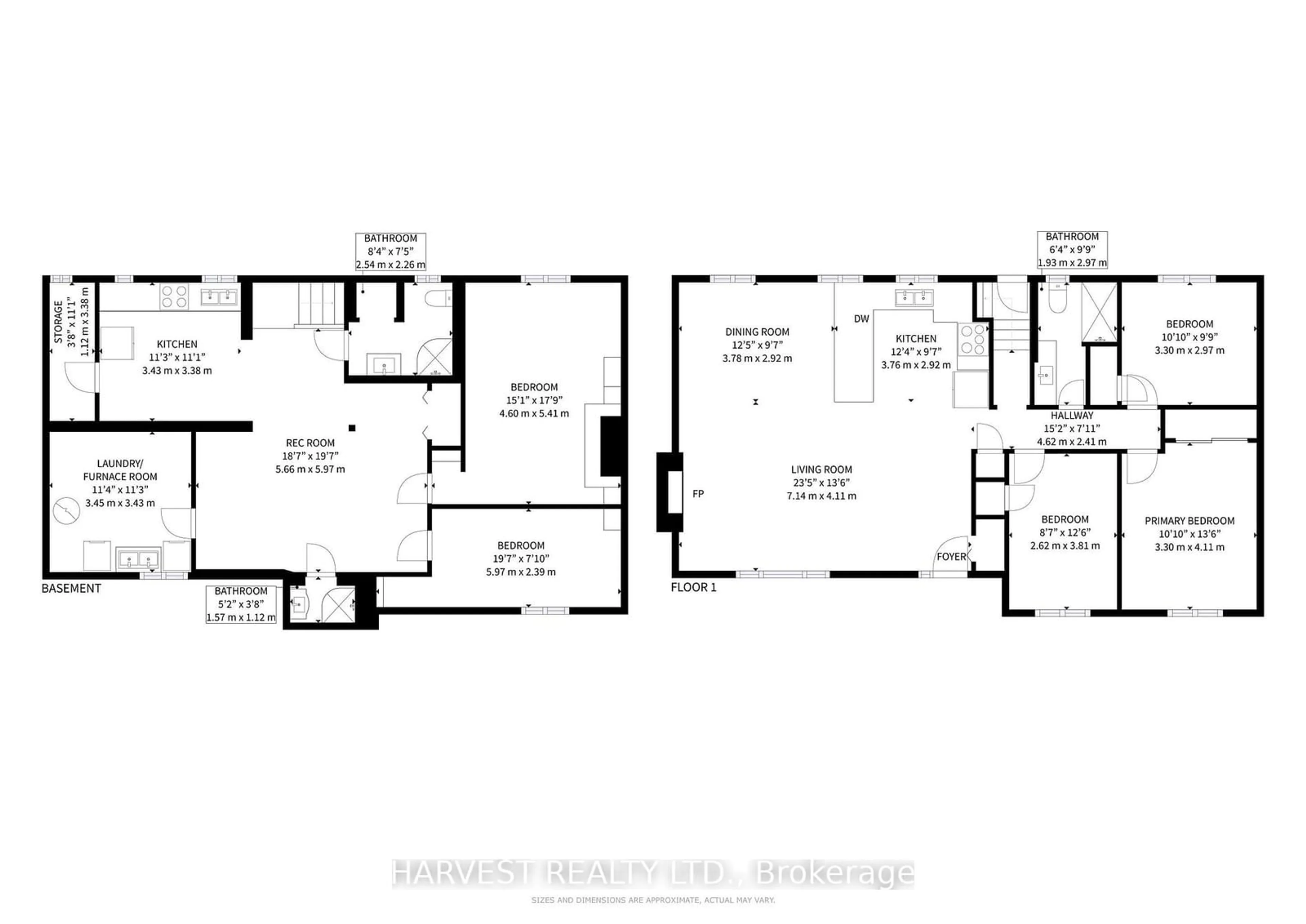 Floor plan for 47 Commons Dr, Toronto Ontario M1T 1E3