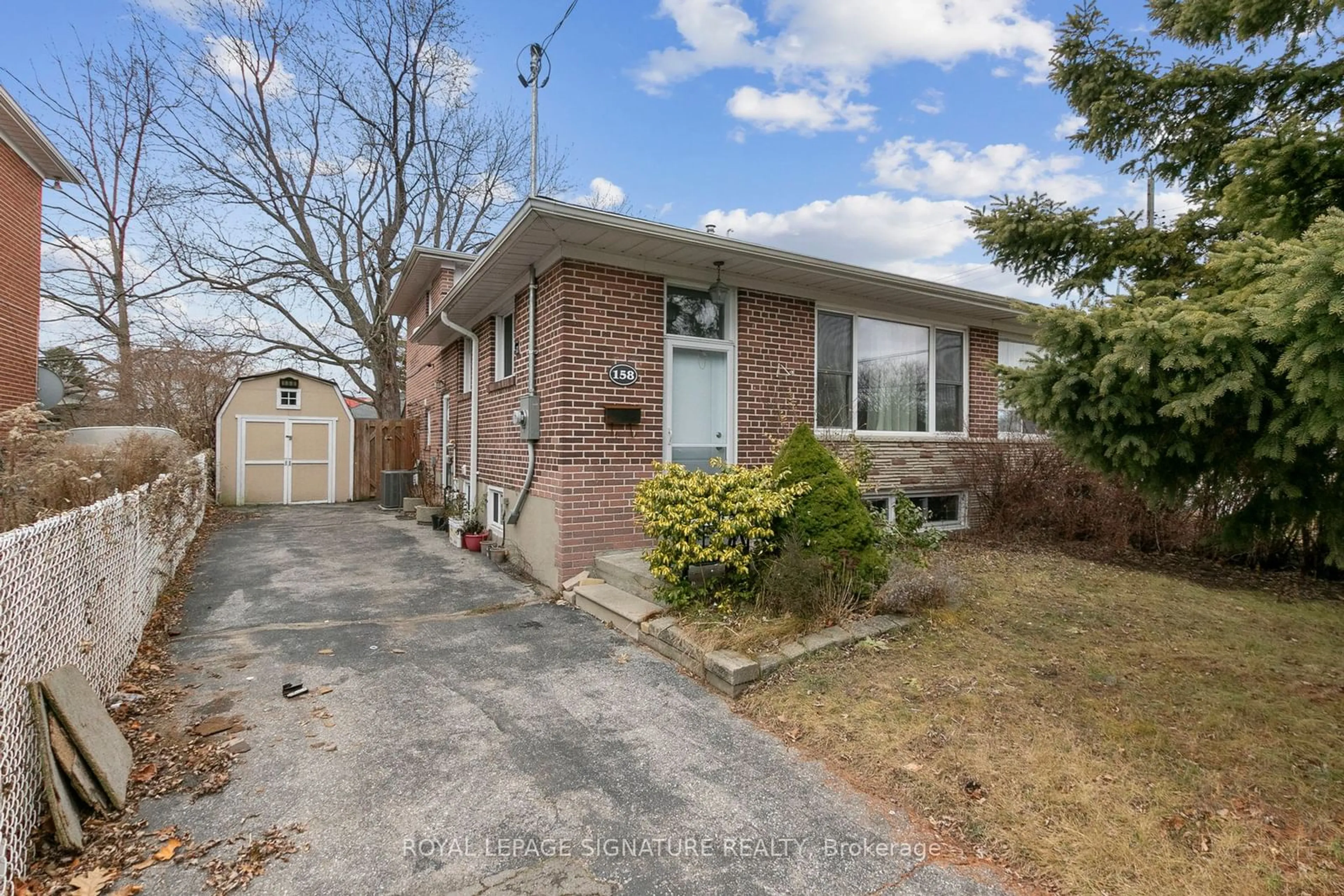 Home with brick exterior material, street for 158 Rodda Blvd, Toronto Ontario M1E 2Z9