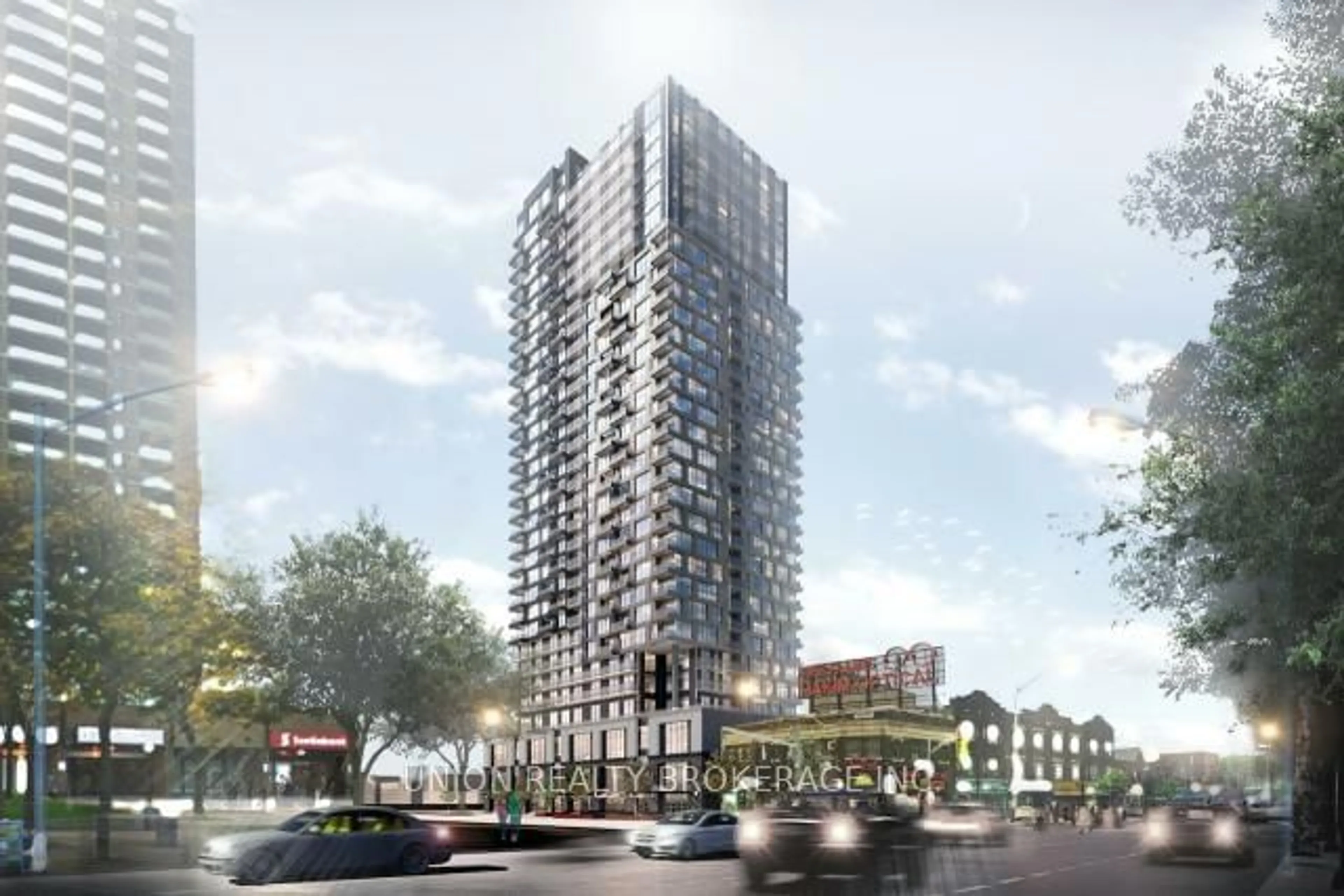 Indoor foyer for 286 Main St #606, Toronto Ontario M4C 0B3