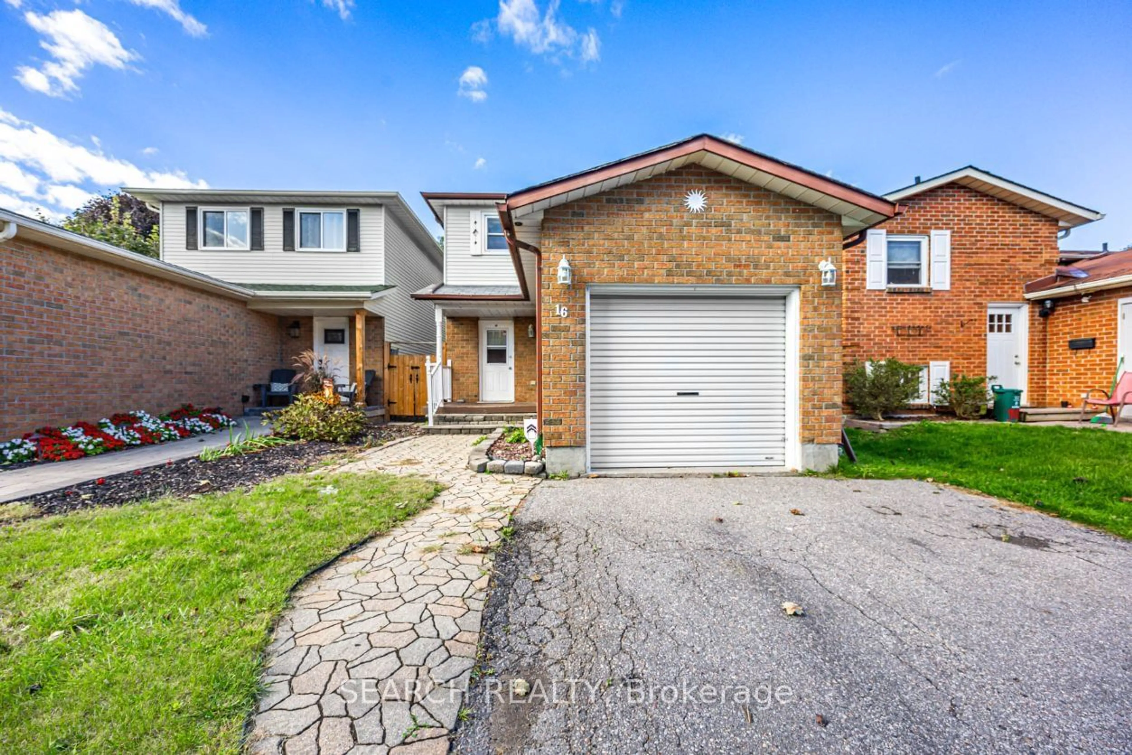 Home with brick exterior material, street for 16 Hartsfield Dr, Clarington Ontario L1E 1M5