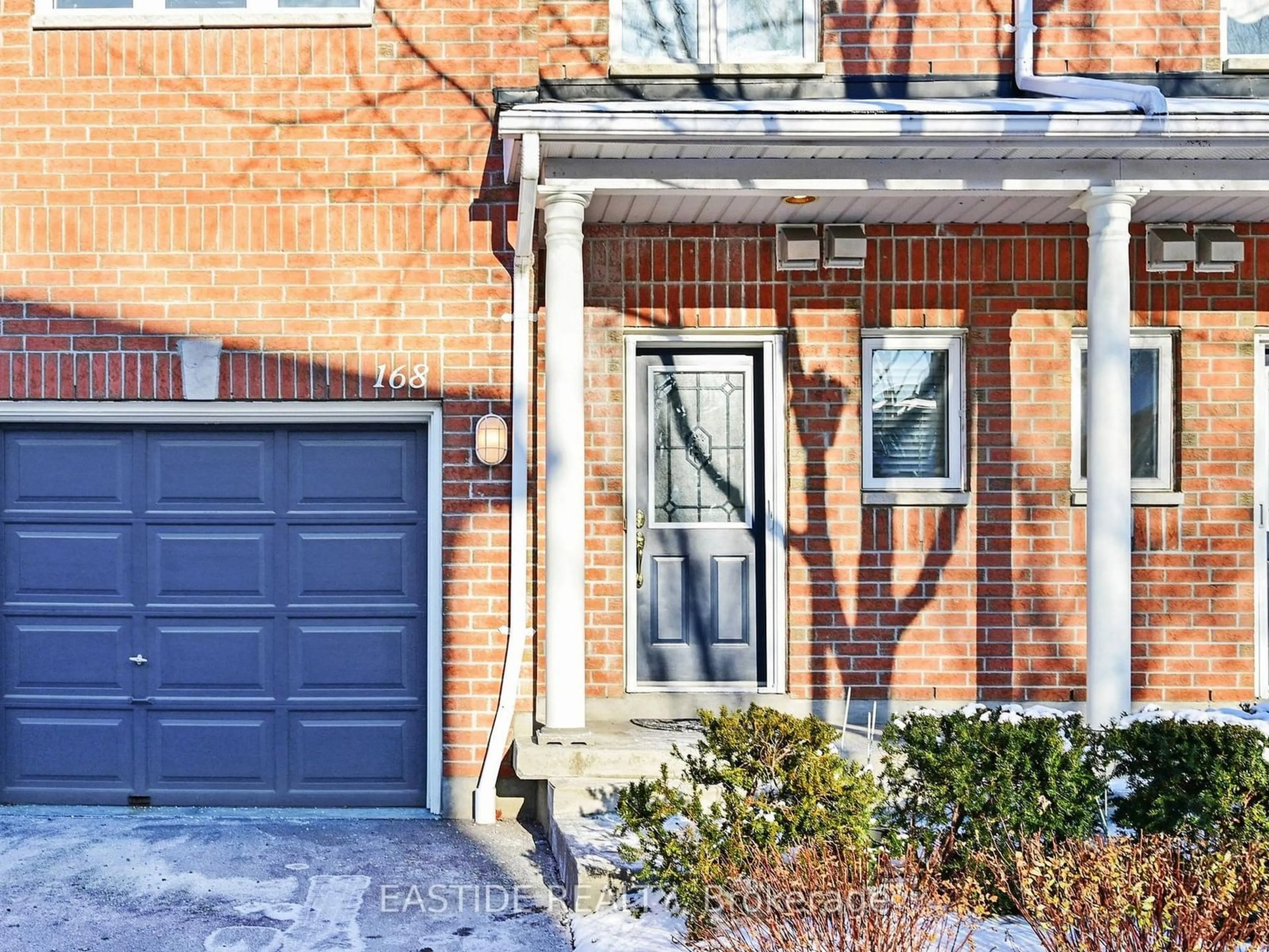 Home with brick exterior material, street for 83 Mondeo Dr #168, Toronto Ontario M1P 5B6