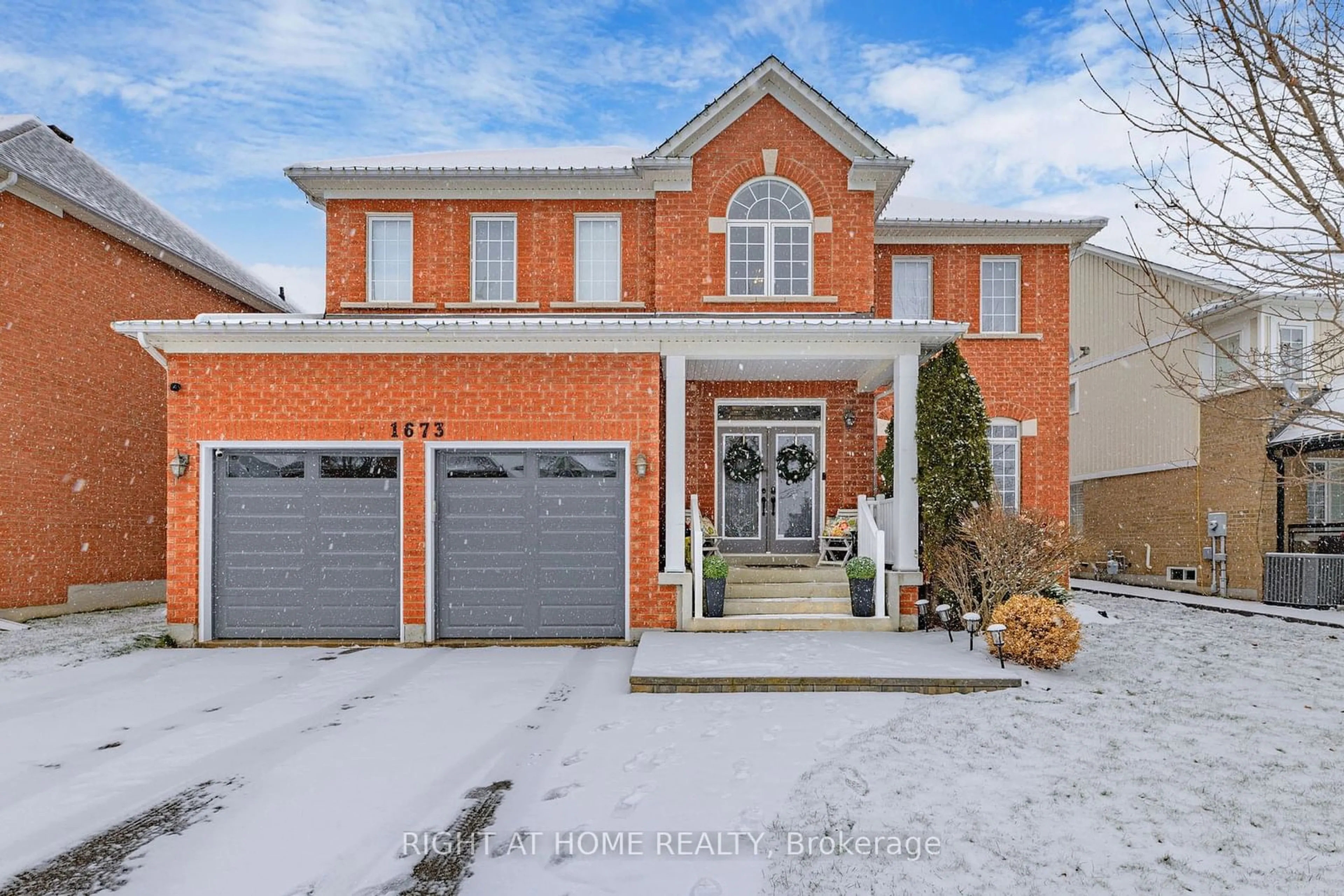 Home with brick exterior material, street for 1673 Ballantrae Dr, Oshawa Ontario L1K 0B1