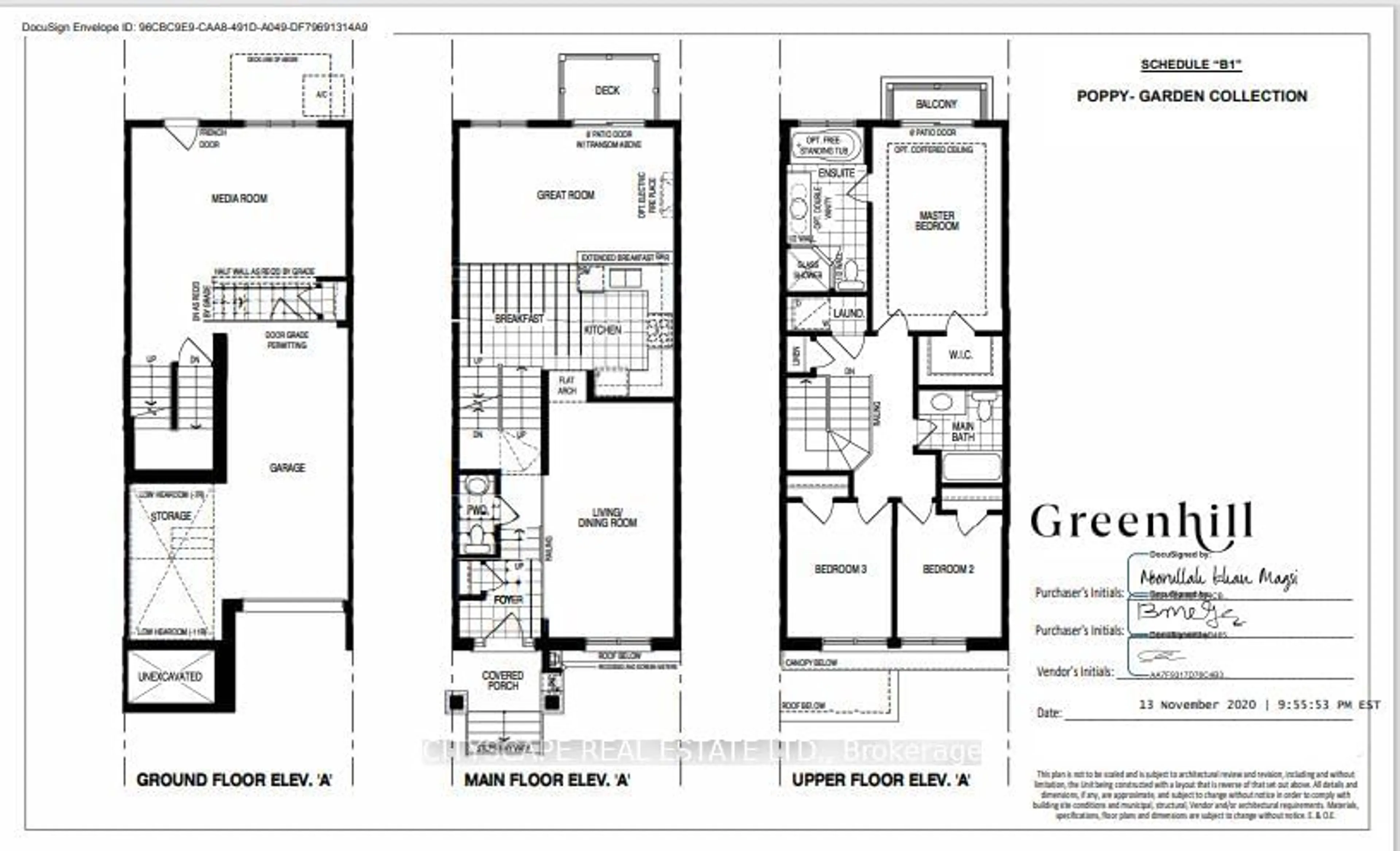 Floor plan for 788 Heathrow Path, Oshawa Ontario L1K 3G4