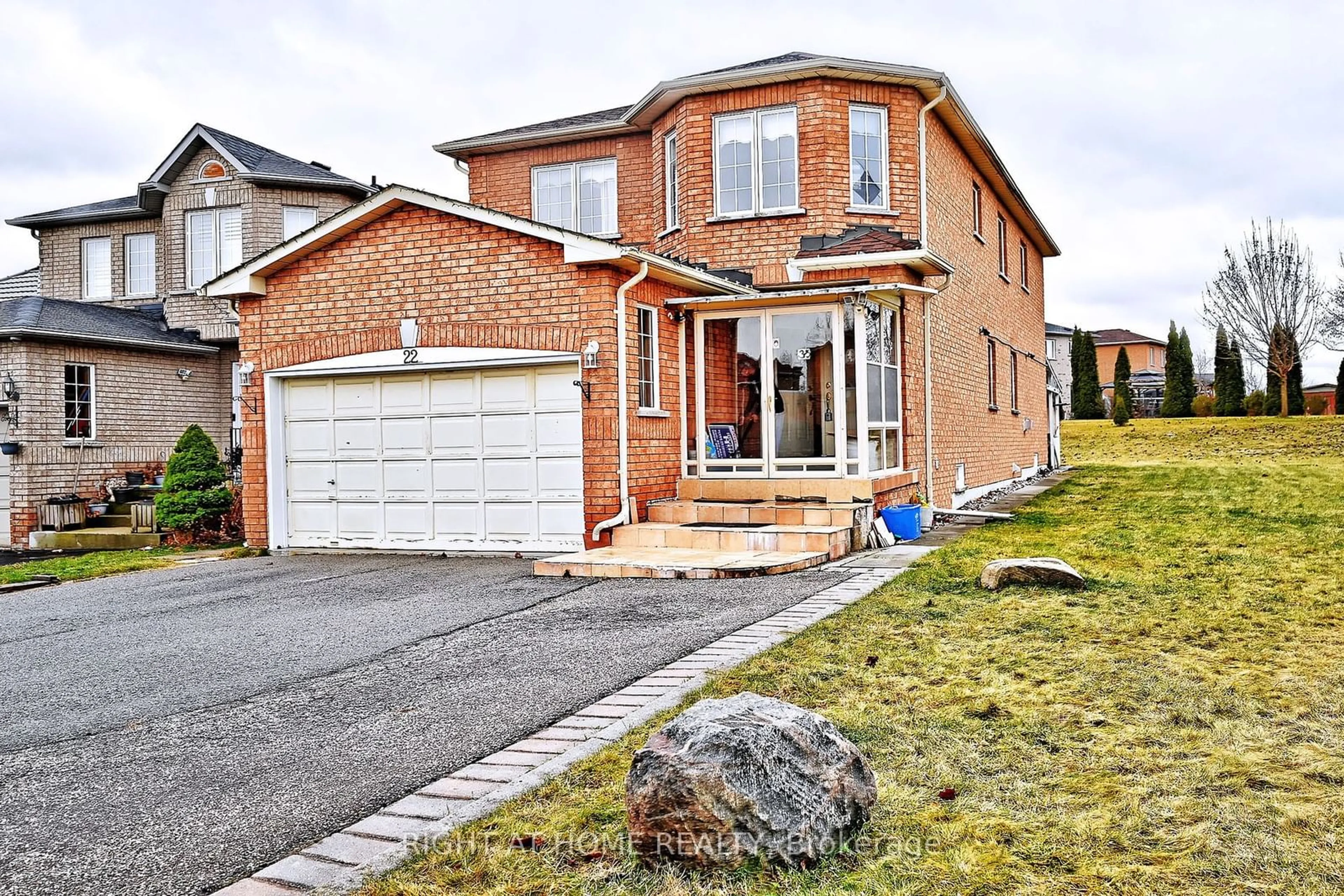 Home with brick exterior material, street for 22 Samuel Teitel Crt, Toronto Ontario M1X 1S7