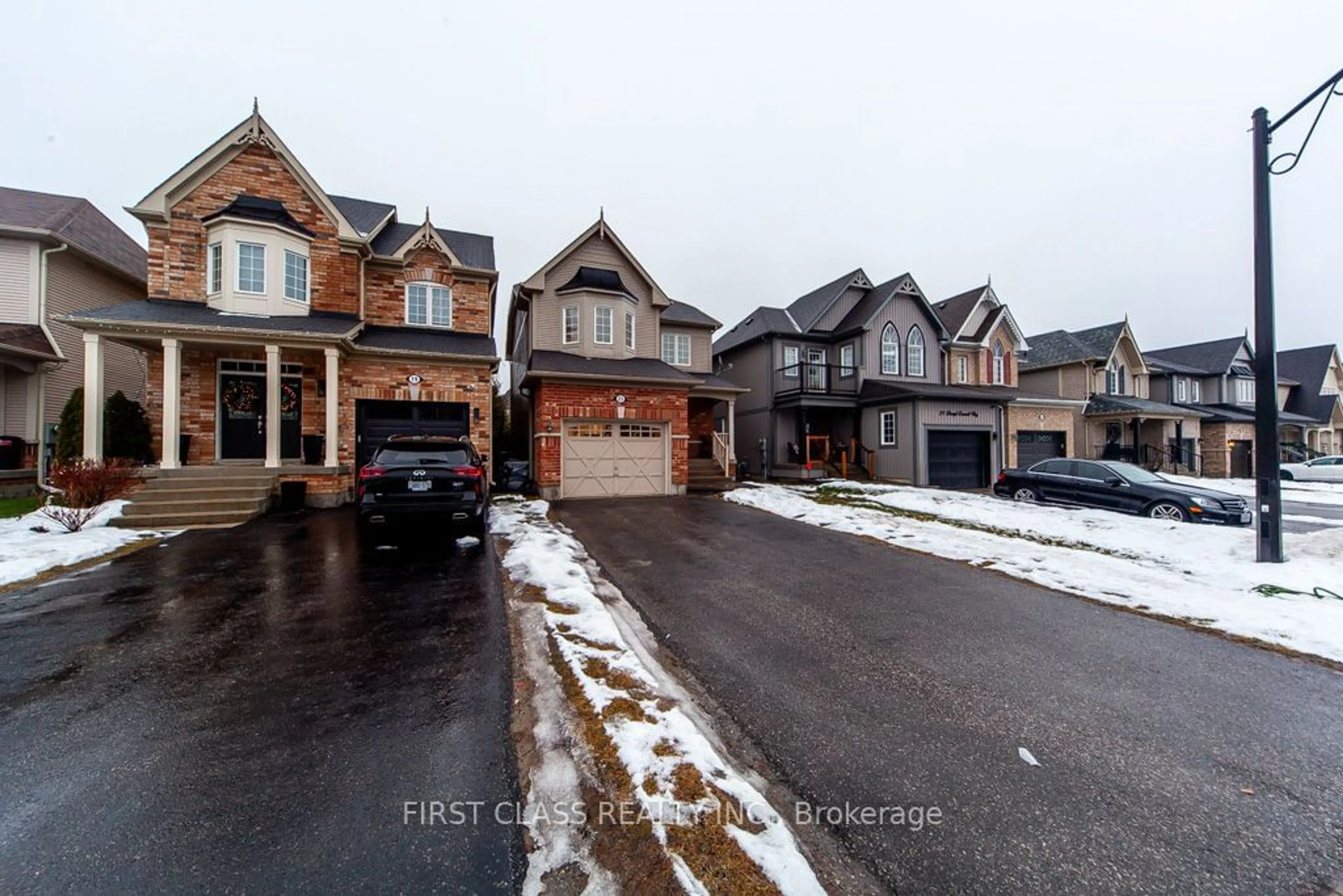 A pic from outside/outdoor area/front of a property/back of a property/a pic from drone, street for 23 Darryl Caswell Way, Clarington Ontario L1C 0H9