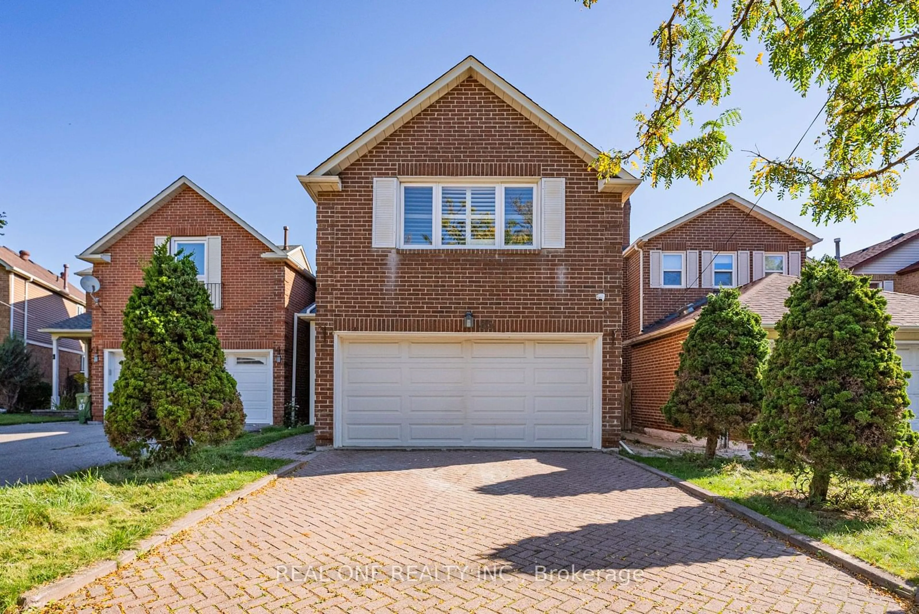 Home with brick exterior material, street for 85 River Grove Dr, Toronto Ontario M1W 3T8