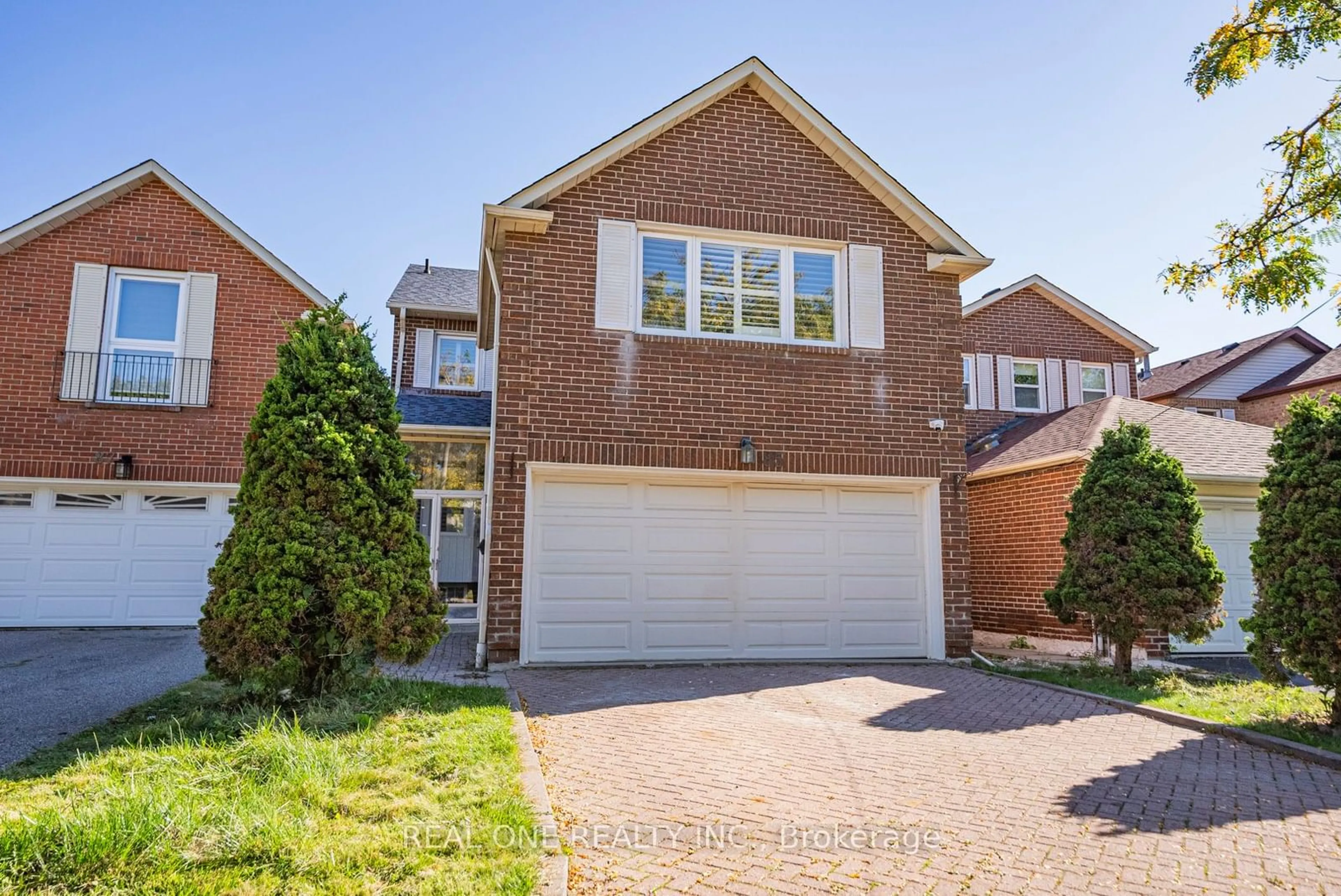 Home with brick exterior material, street for 85 River Grove Dr, Toronto Ontario M1W 3T8