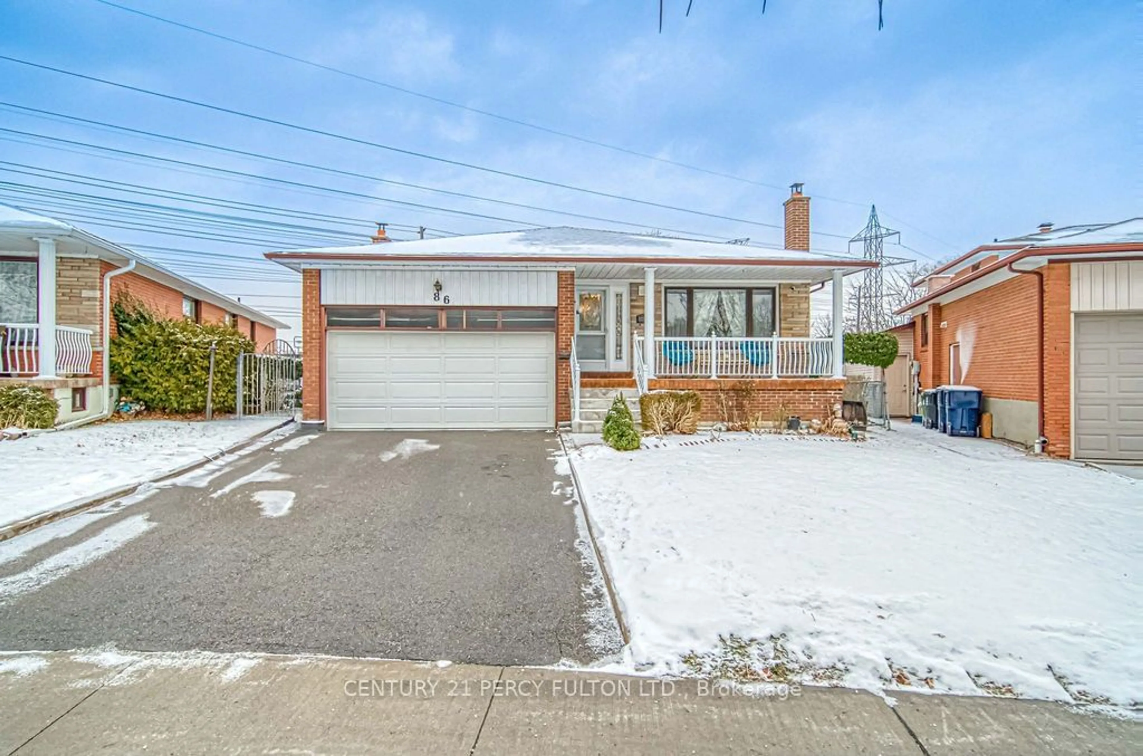 Home with brick exterior material, street for 86 Iangrove Terr, Toronto Ontario M1W 2H2