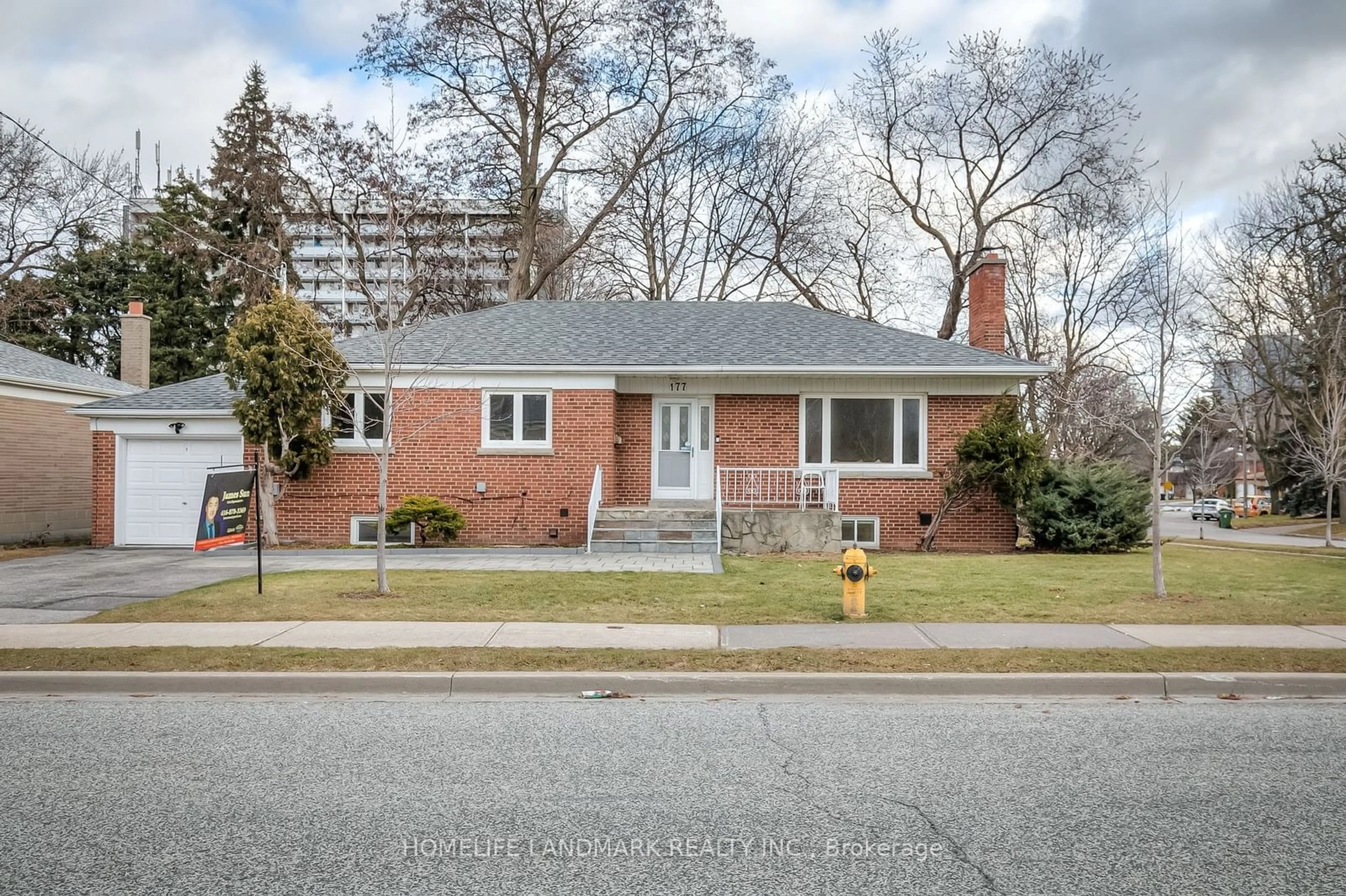 Home with brick exterior material, street for 177 Allanford Rd, Toronto Ontario M1T 2P1