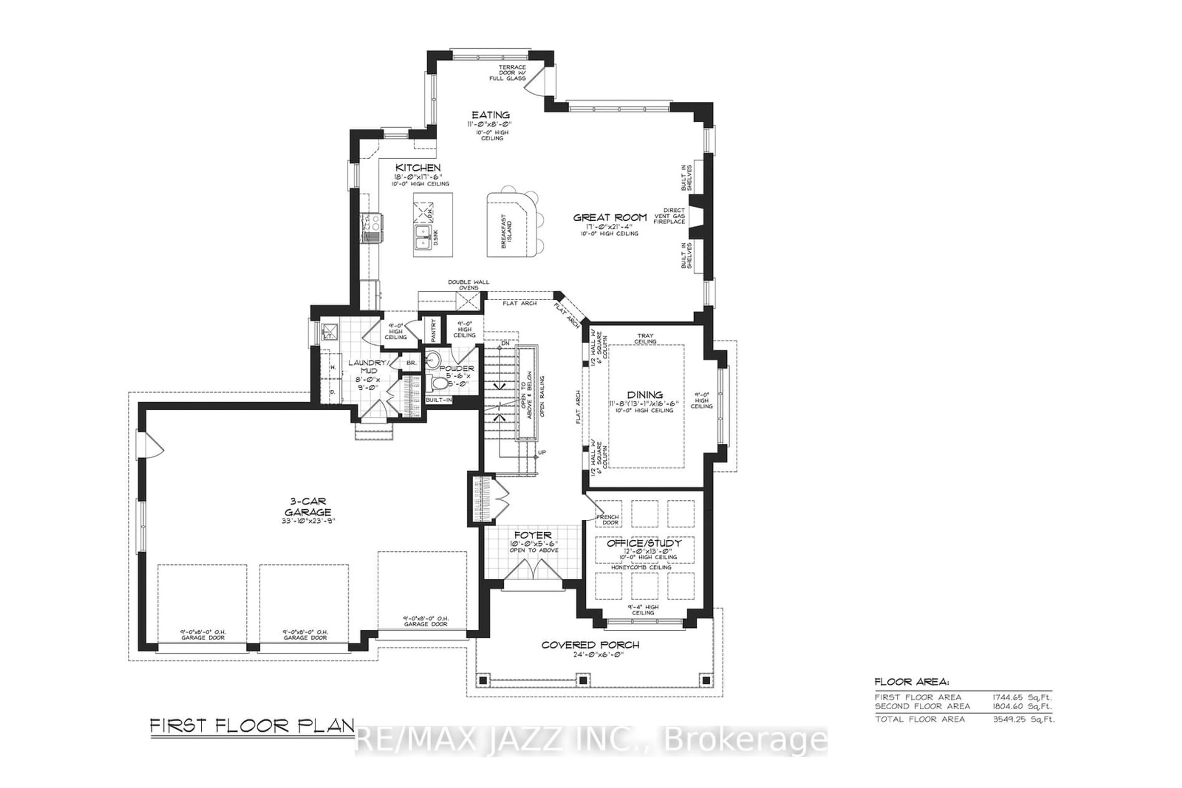 Floor plan for 569 Columbus Rd, Whitby Ontario L1M 1Z6