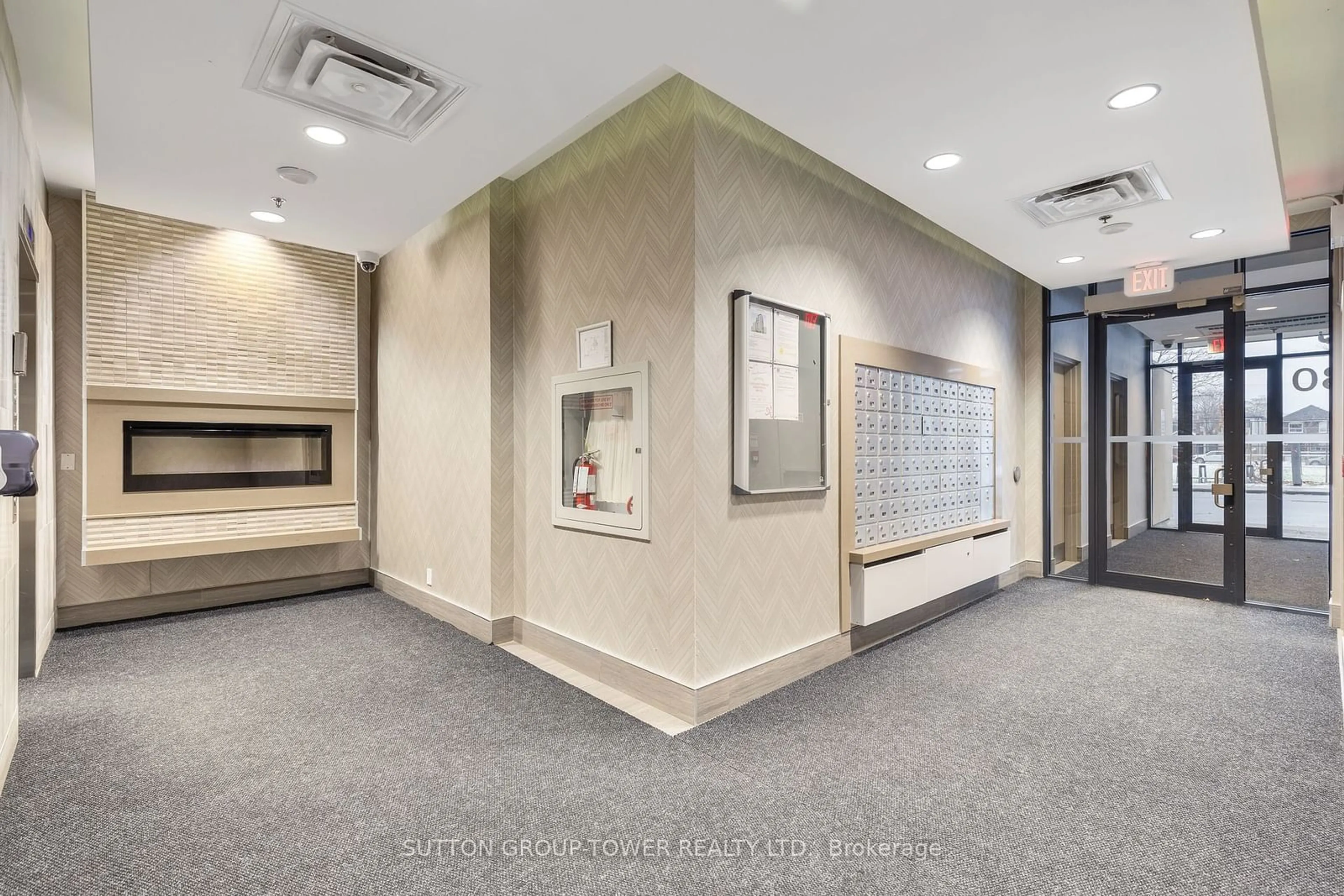 Indoor foyer for 280 Donlands Ave #711, Toronto Ontario M4J 0A3