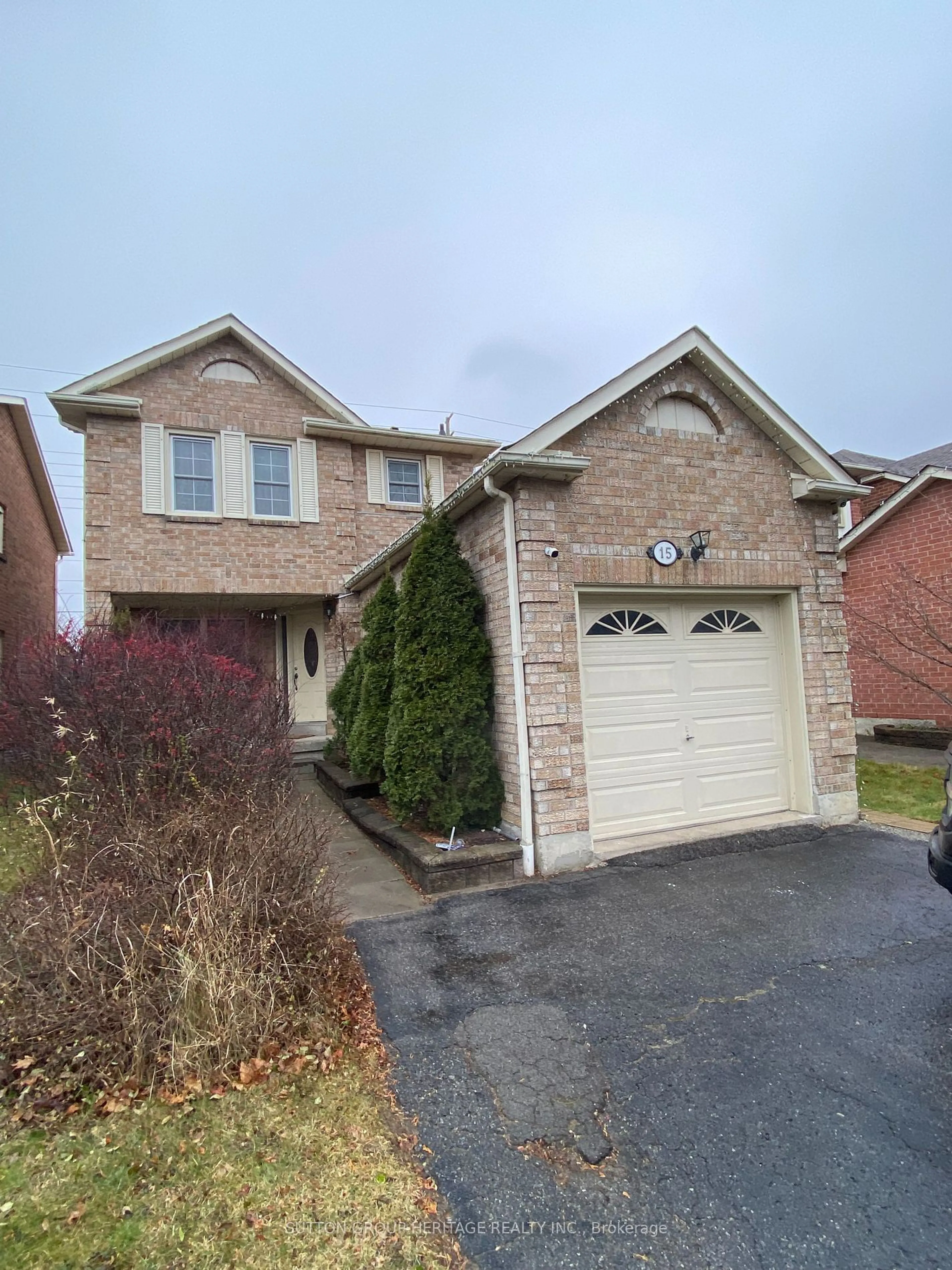 Home with brick exterior material, street for 15 Tresher Crt, Ajax Ontario L1T 2M8