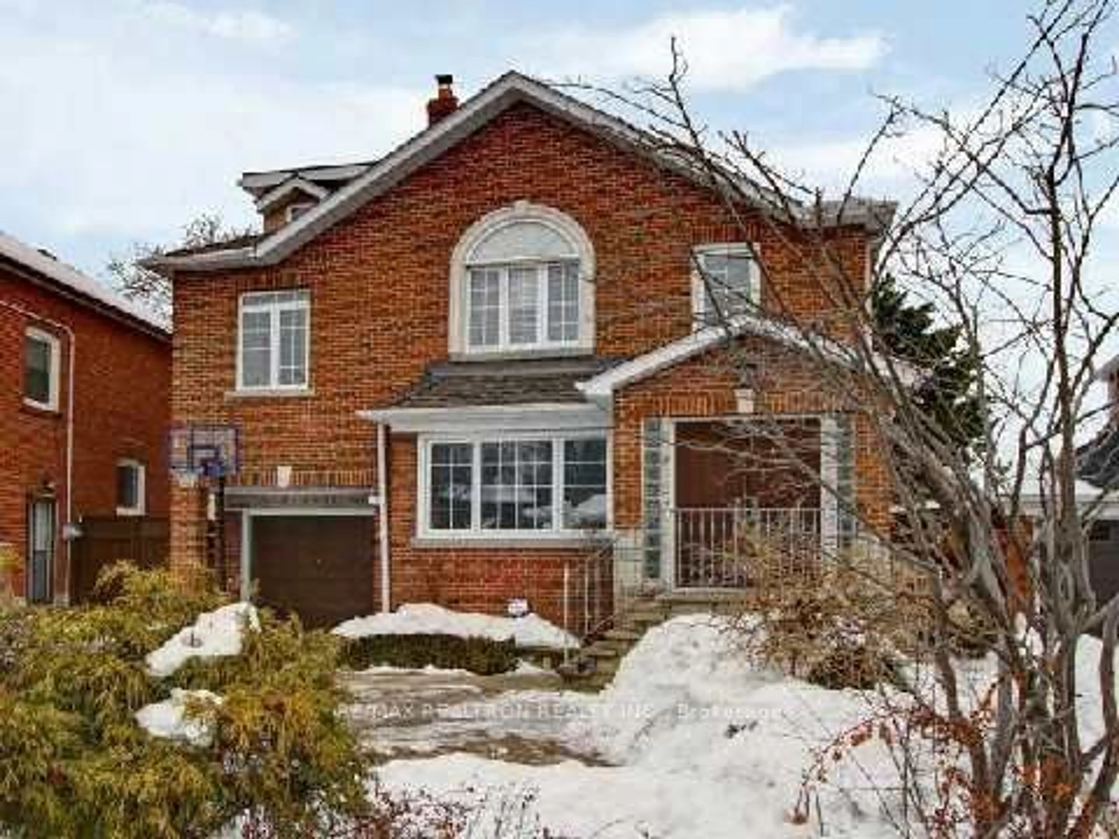 Home with brick exterior material, street for 184 Parkview Hill Cres, Toronto Ontario M4B 1R8