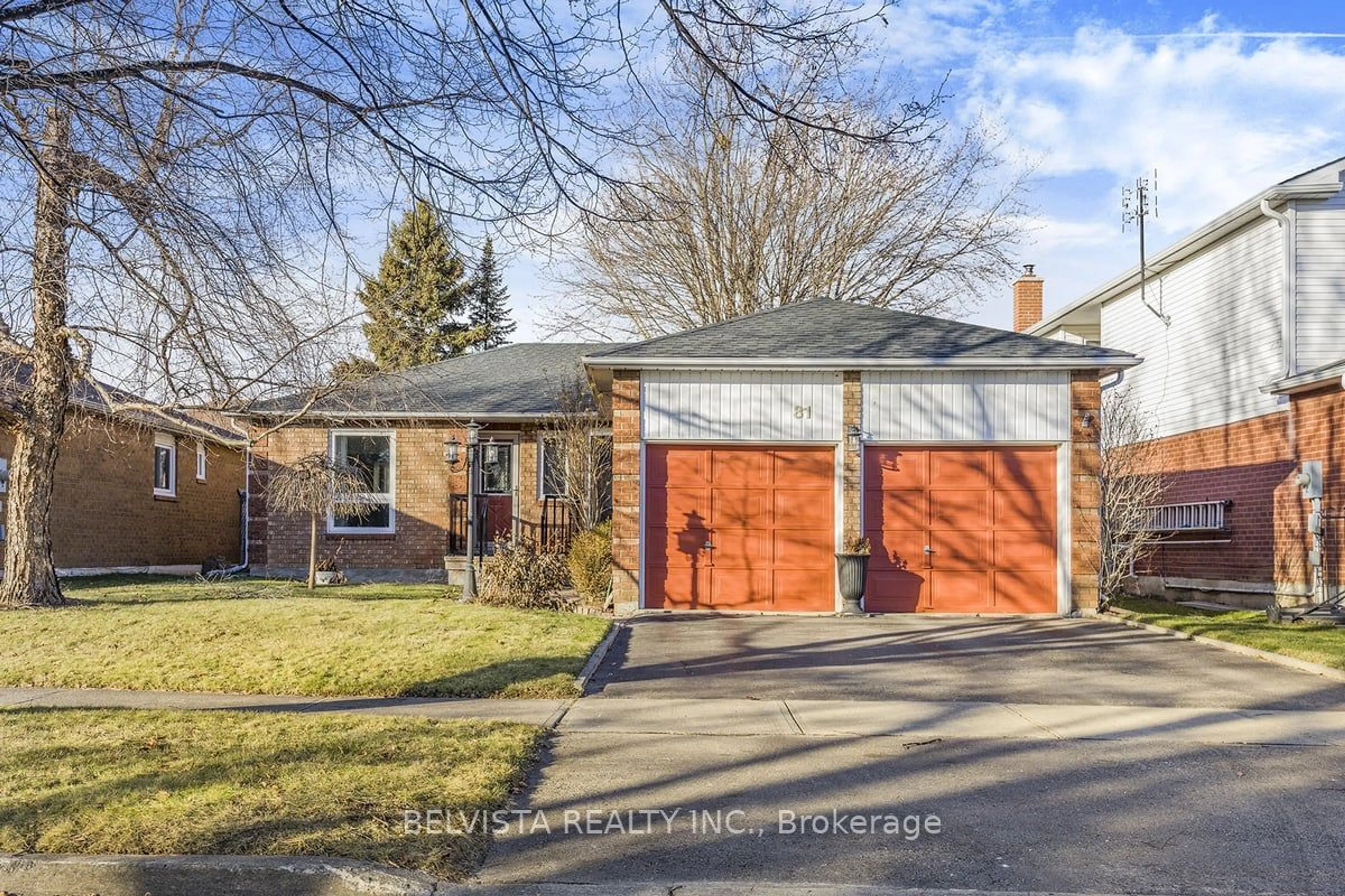 Home with brick exterior material, street for 81 Foster Creek Dr, Clarington Ontario L1B 1G5