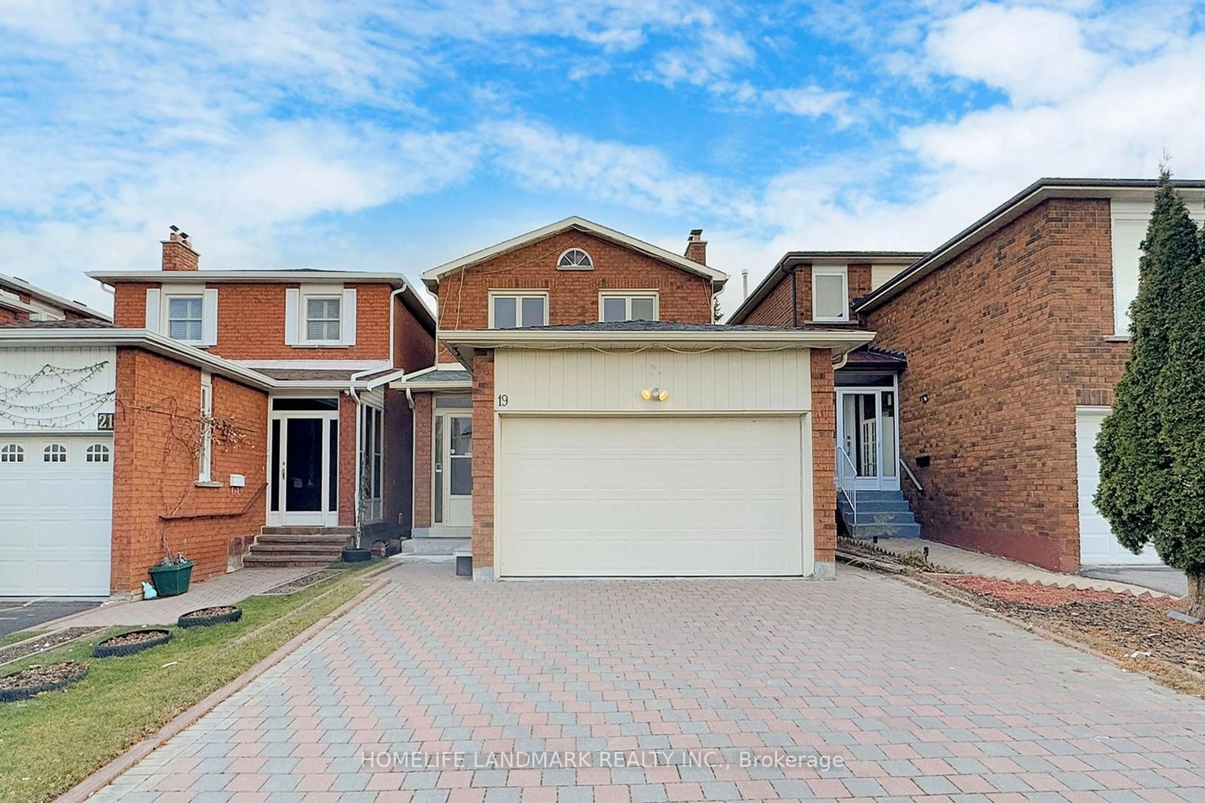 Home with brick exterior material, street for 19 Myrna Lane, Toronto Ontario M1V 3N6