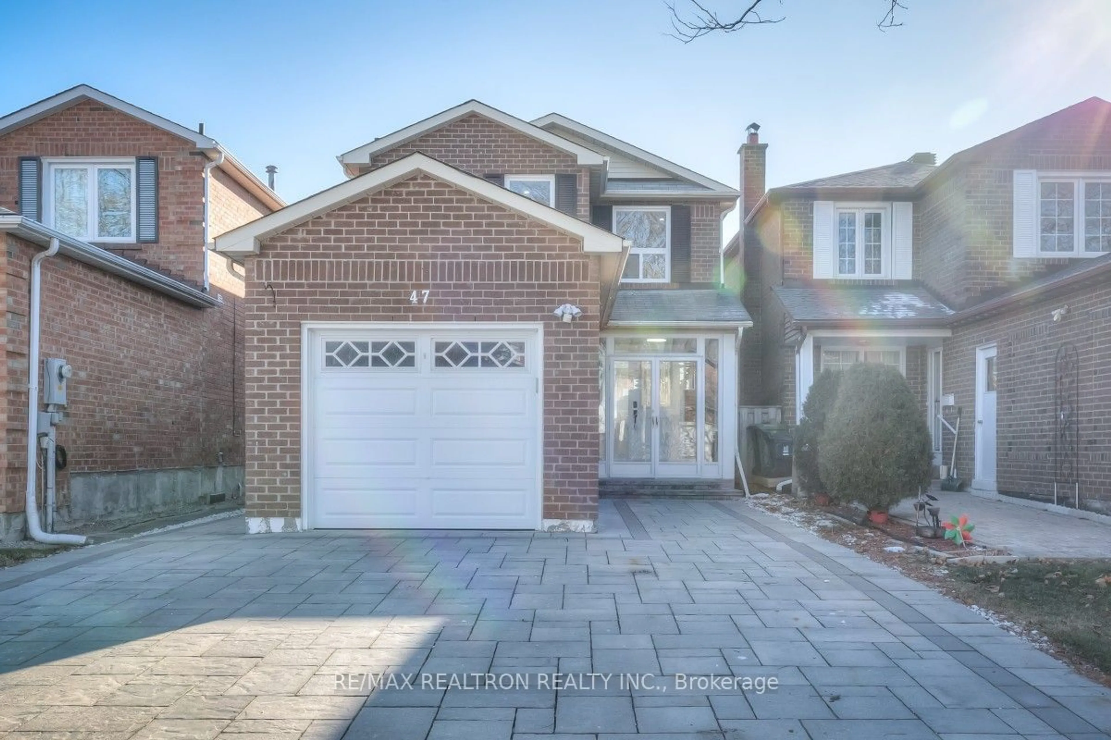 Home with brick exterior material, street for 47 Frank Rivers Dr, Toronto Ontario M1W 3R9