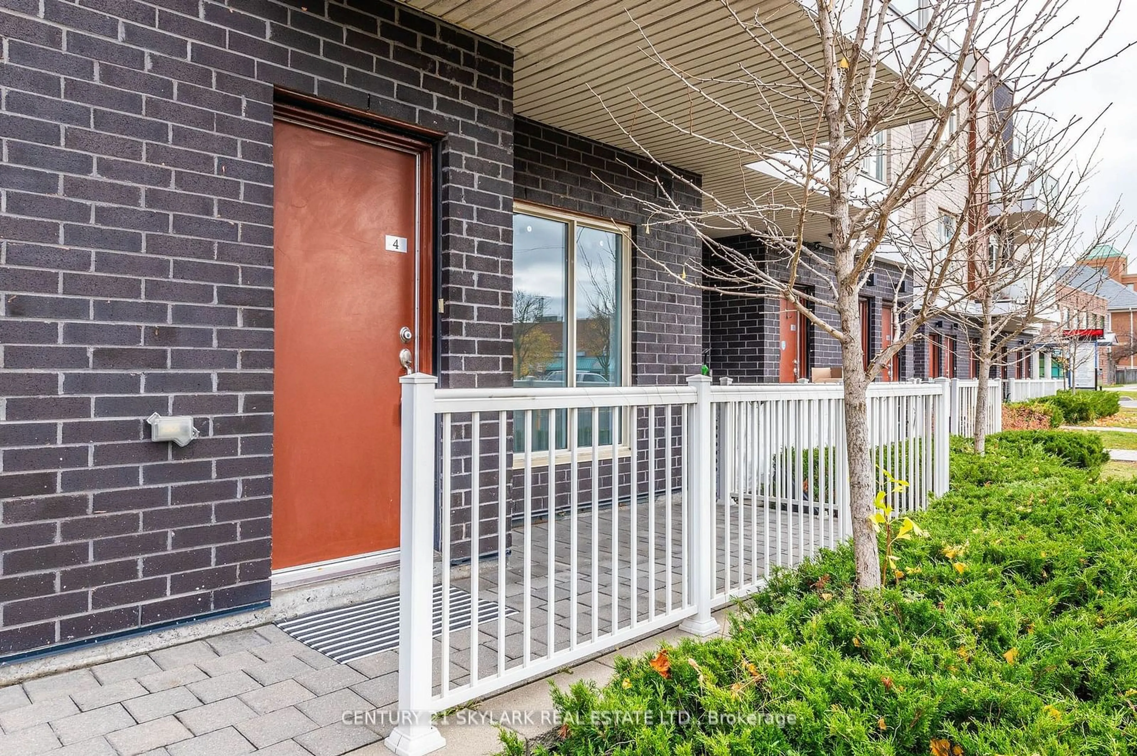 Home with brick exterior material, street for 1367 Neilson Rd #4, Toronto Ontario M1B 3C2