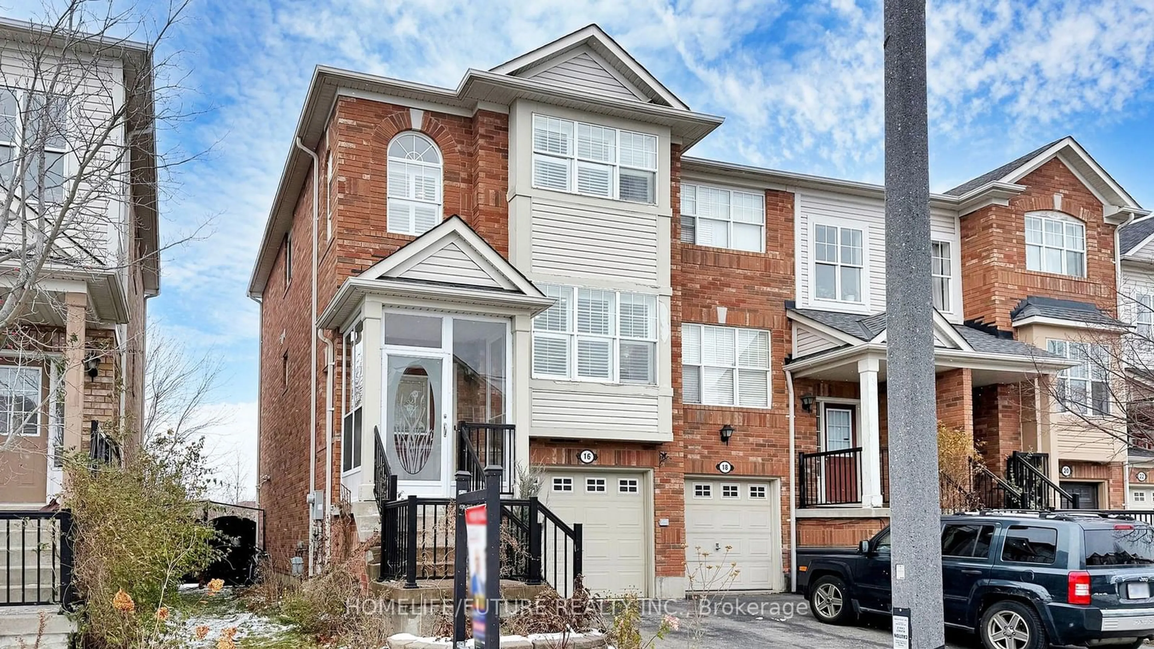 Home with brick exterior material, street for 16 Reindeer Dr, Toronto Ontario M1B 6H4