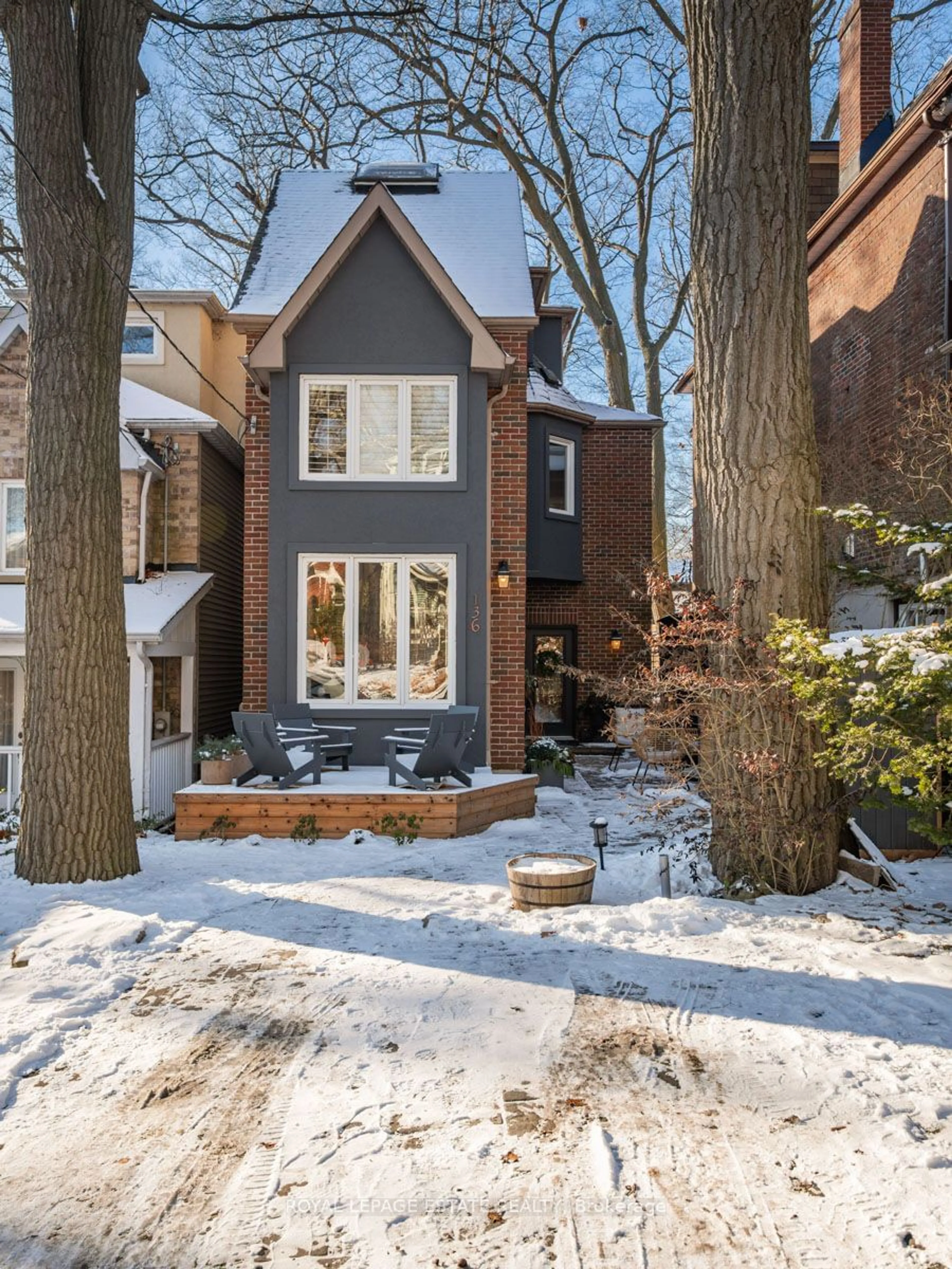 Home with brick exterior material, street for 136 Silver Birch Ave, Toronto Ontario M4E 3L4