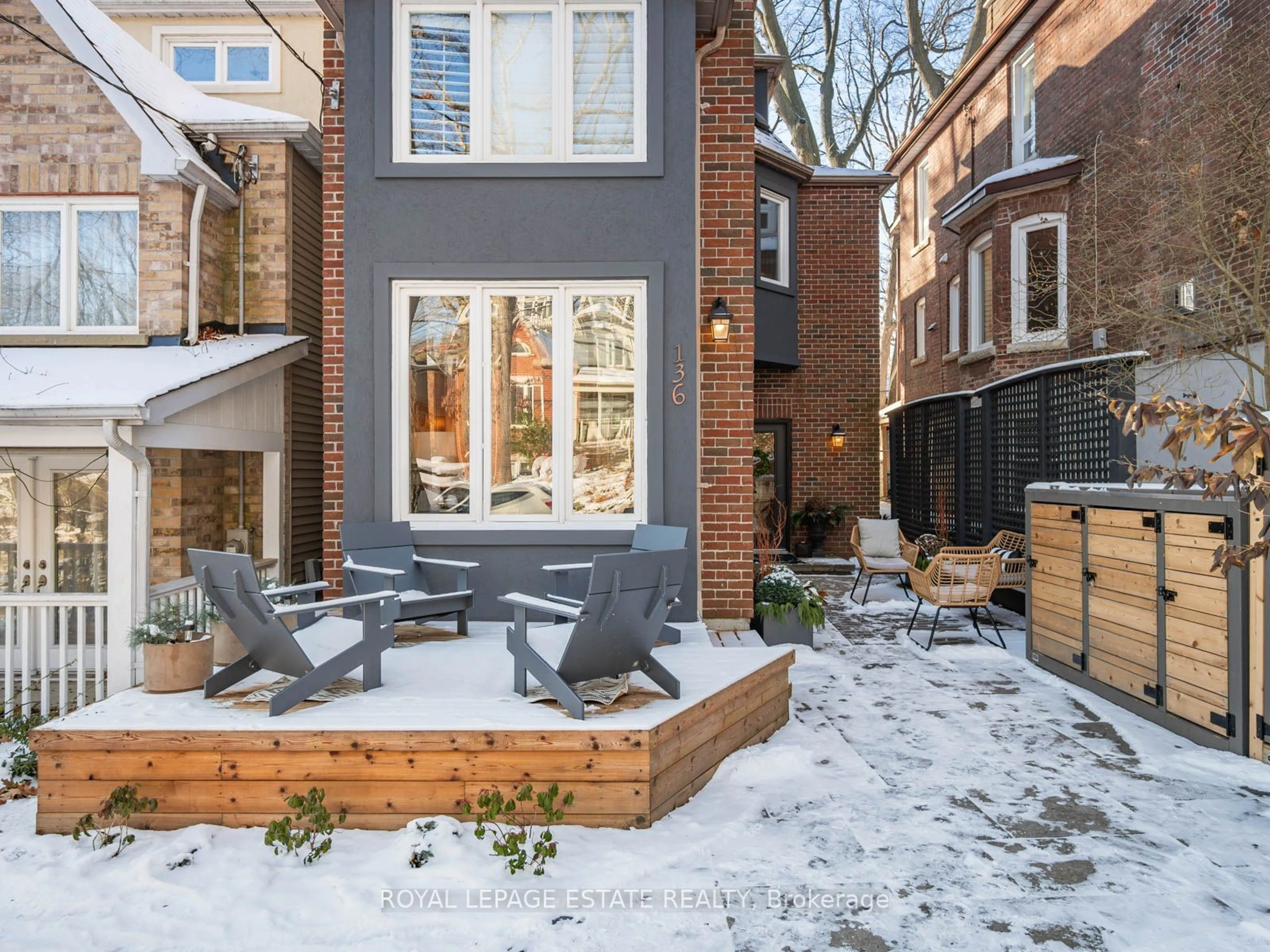 Home with brick exterior material, street for 136 Silver Birch Ave, Toronto Ontario M4E 3L4