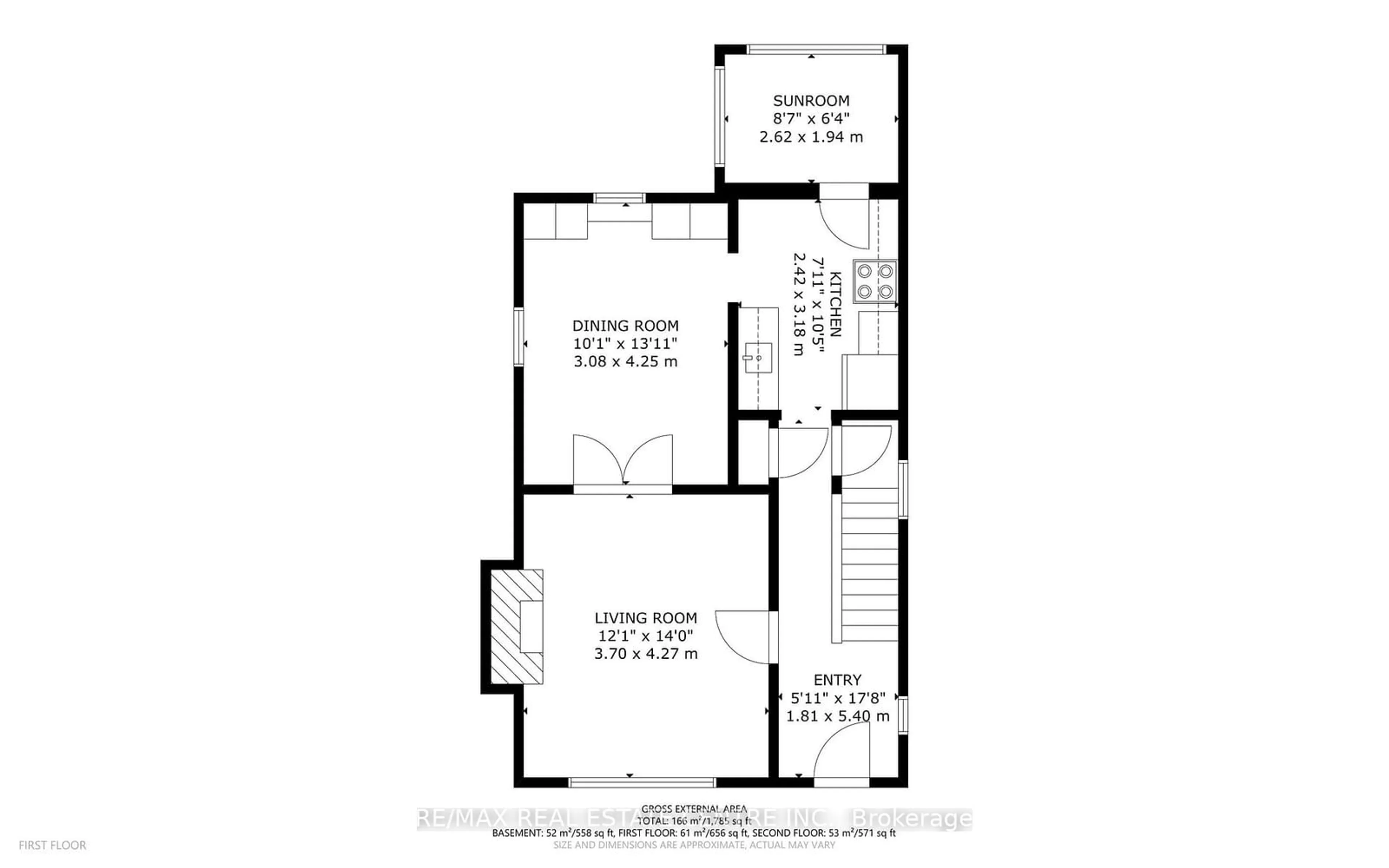 Floor plan for 8 MAIN St, Toronto Ontario M4E 2V4