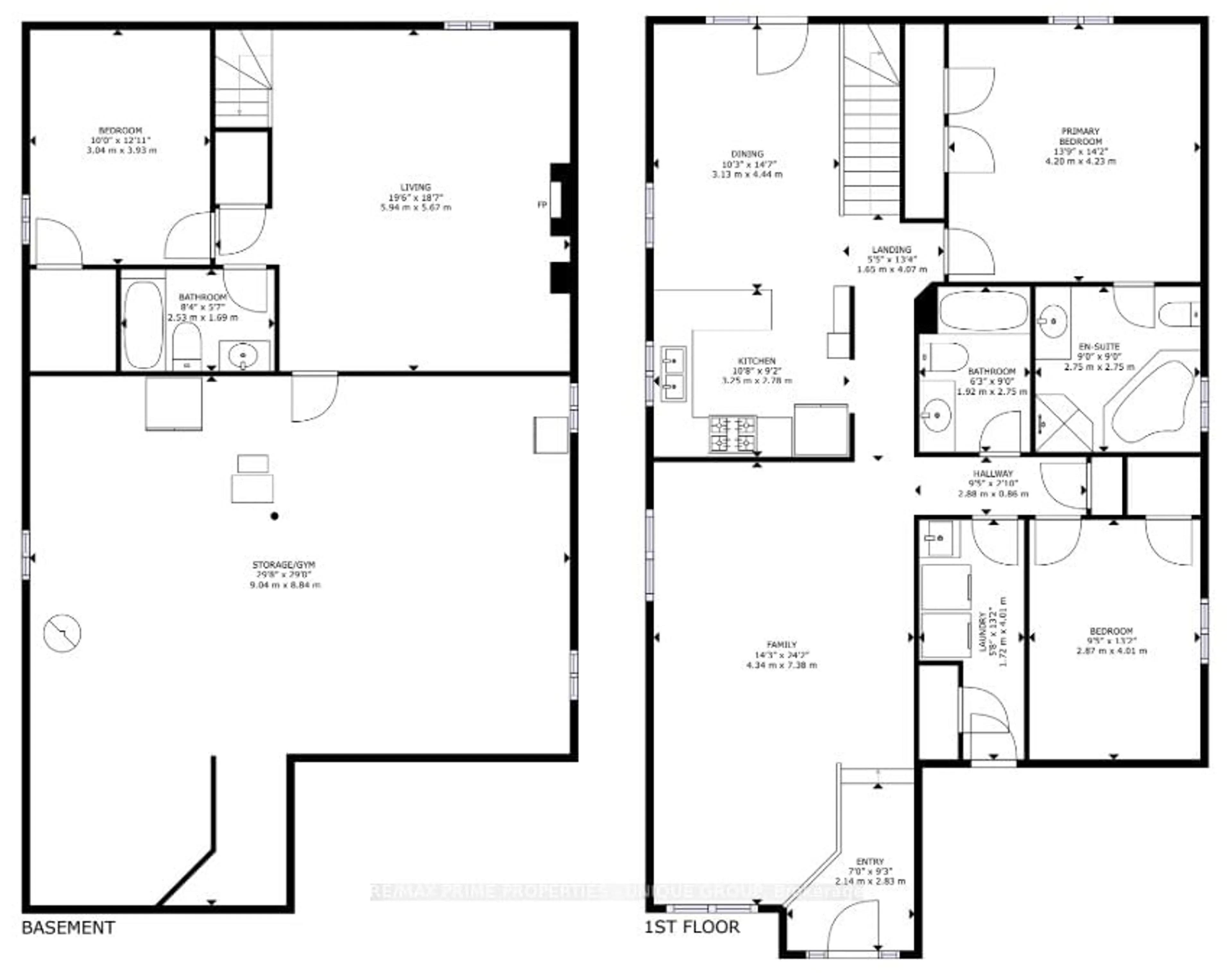 Floor plan for 75 Avondale Dr, Clarington Ontario L1E 2Y8