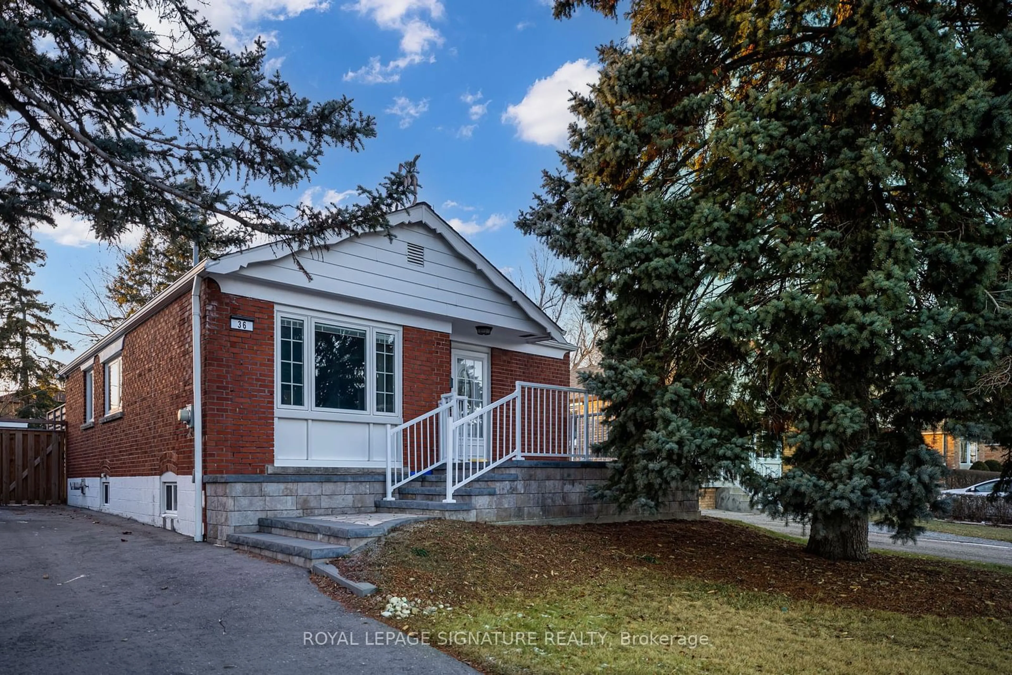 Home with brick exterior material, street for 36 Kilpatrick Dr, Toronto Ontario M1R 2B6