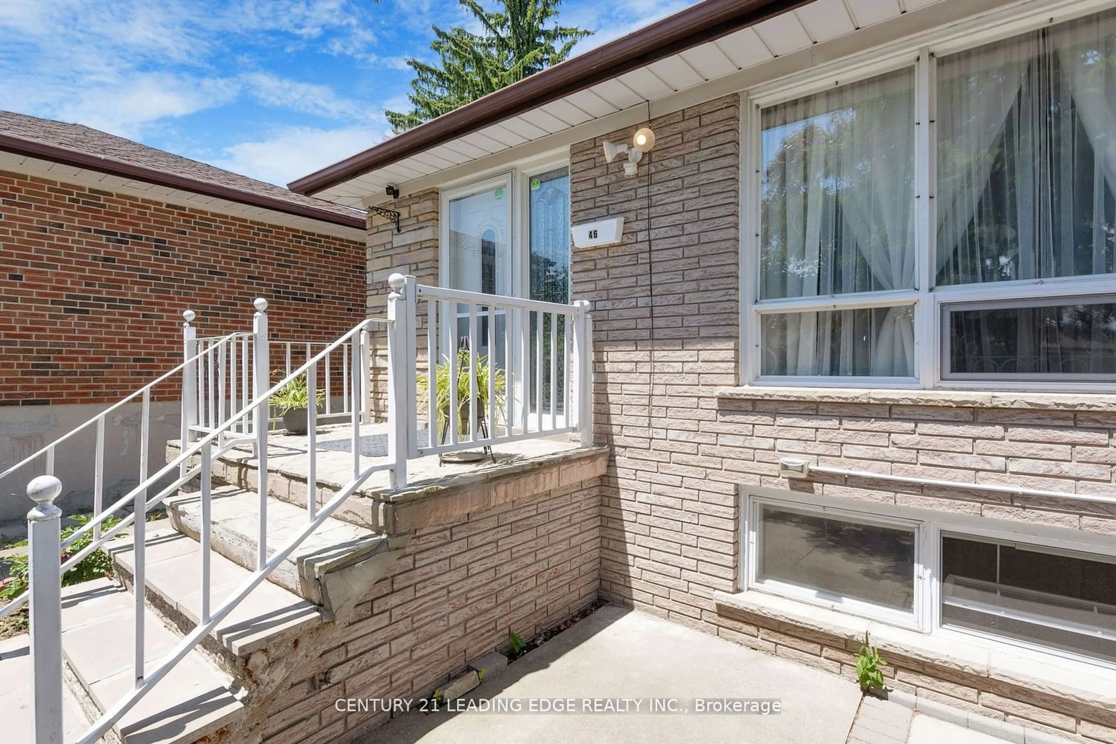 Home with brick exterior material, street for 46 Budworth Dr, Toronto Ontario M1E 3H9