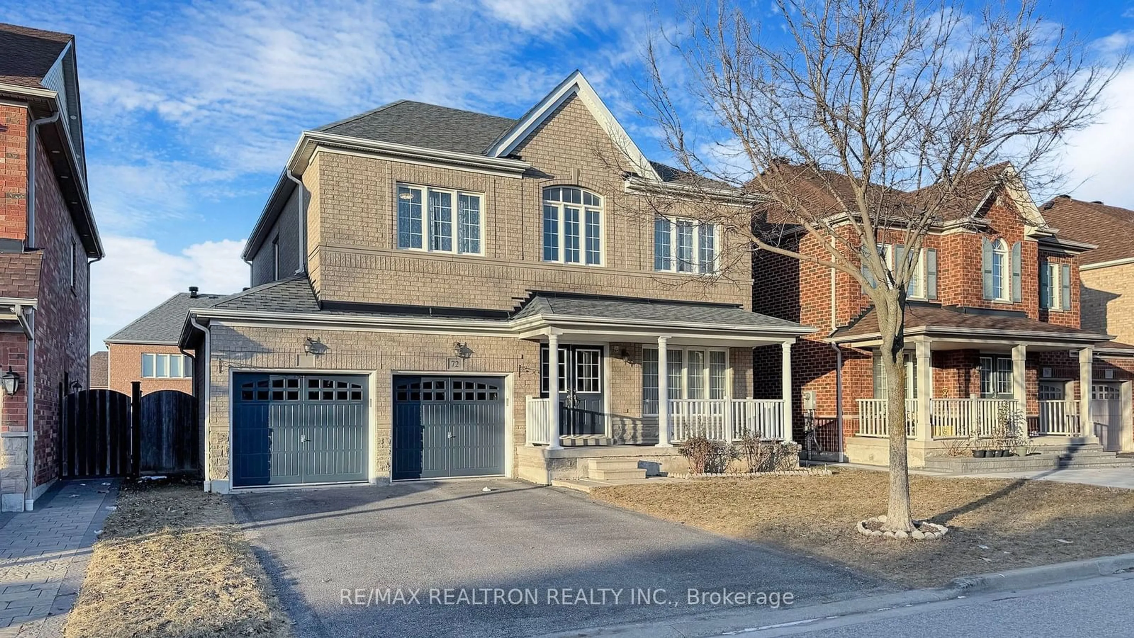 Home with brick exterior material, street for 72 Howlett Cres, Ajax Ontario L1T 0A7