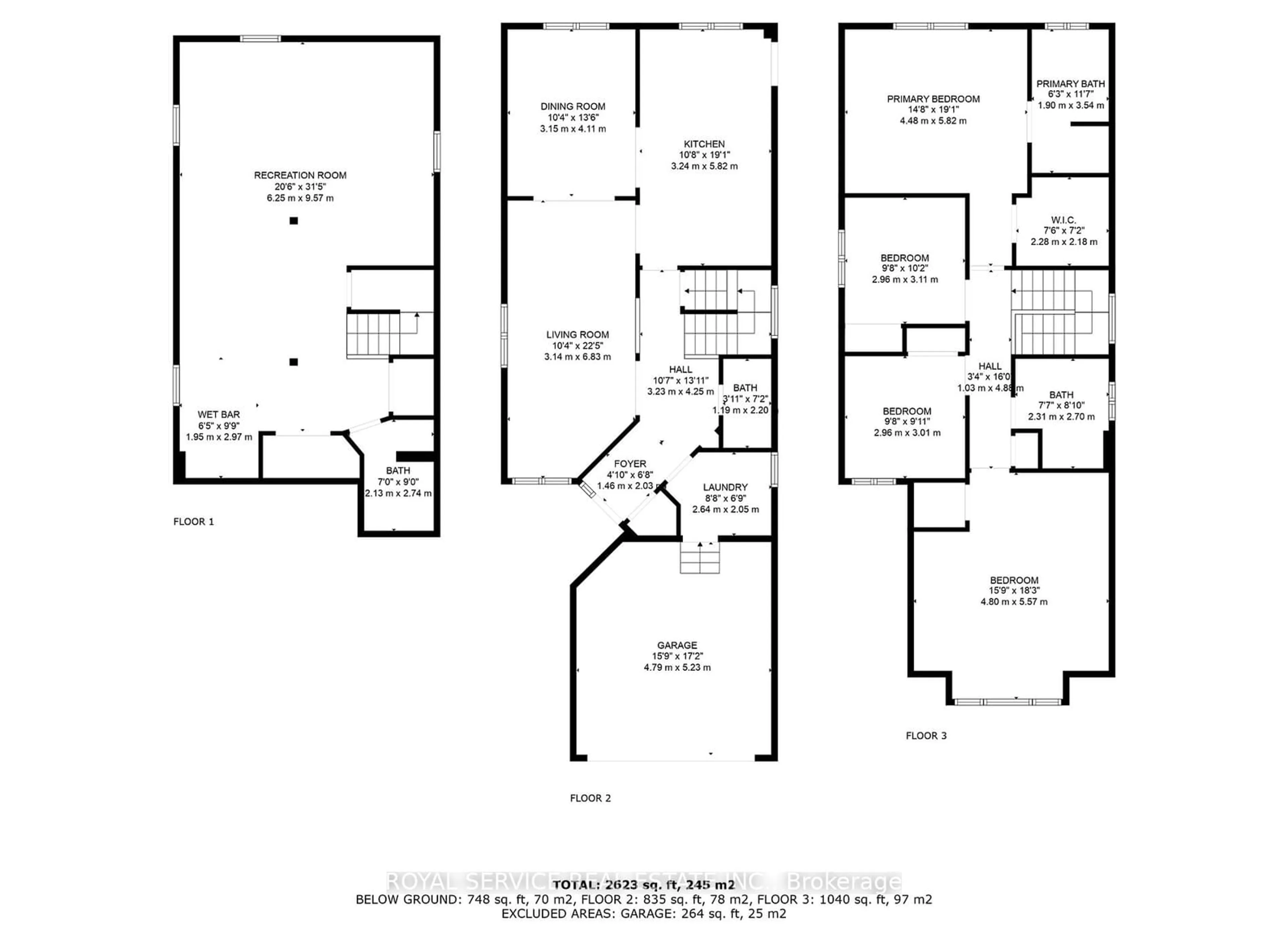 Floor plan for 49 Farncomb Cres, Clarington Ontario L1C 4L8