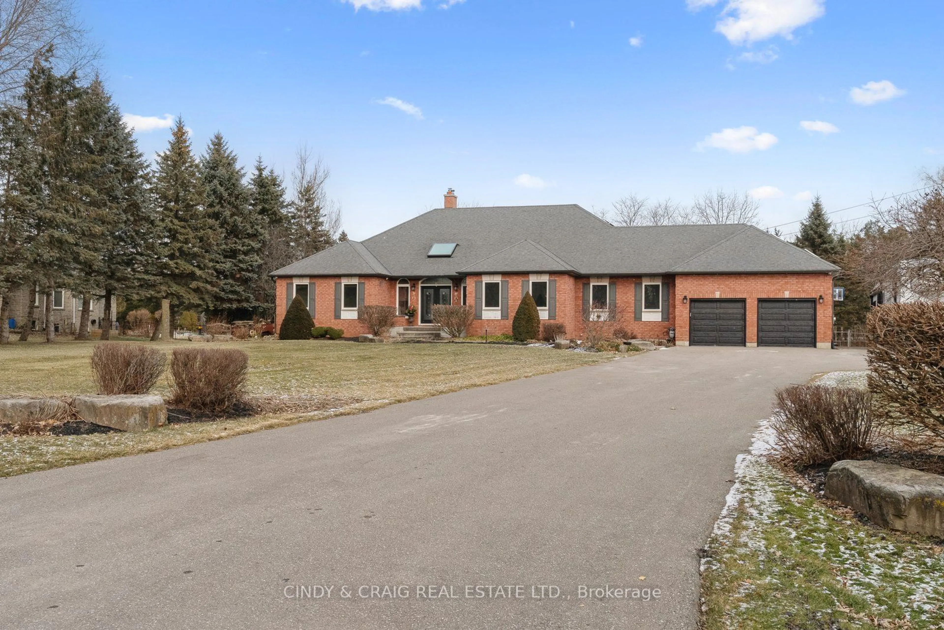 A pic from outside/outdoor area/front of a property/back of a property/a pic from drone, street for 4215 Tooley Rd, Clarington Ontario L1E 1Z4