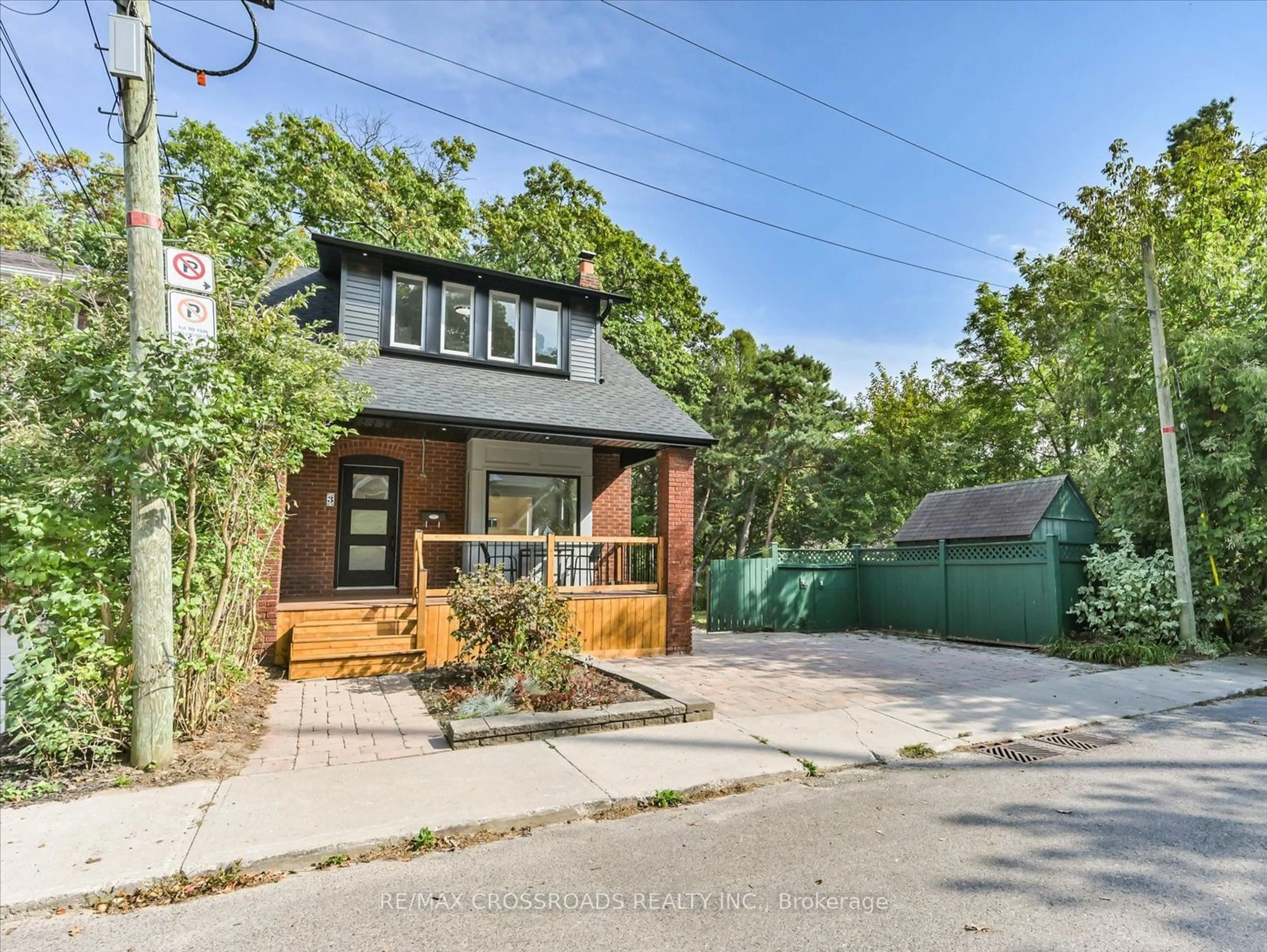 Home with brick exterior material, street for 3 Haig Ave, Toronto Ontario M1N 2W2