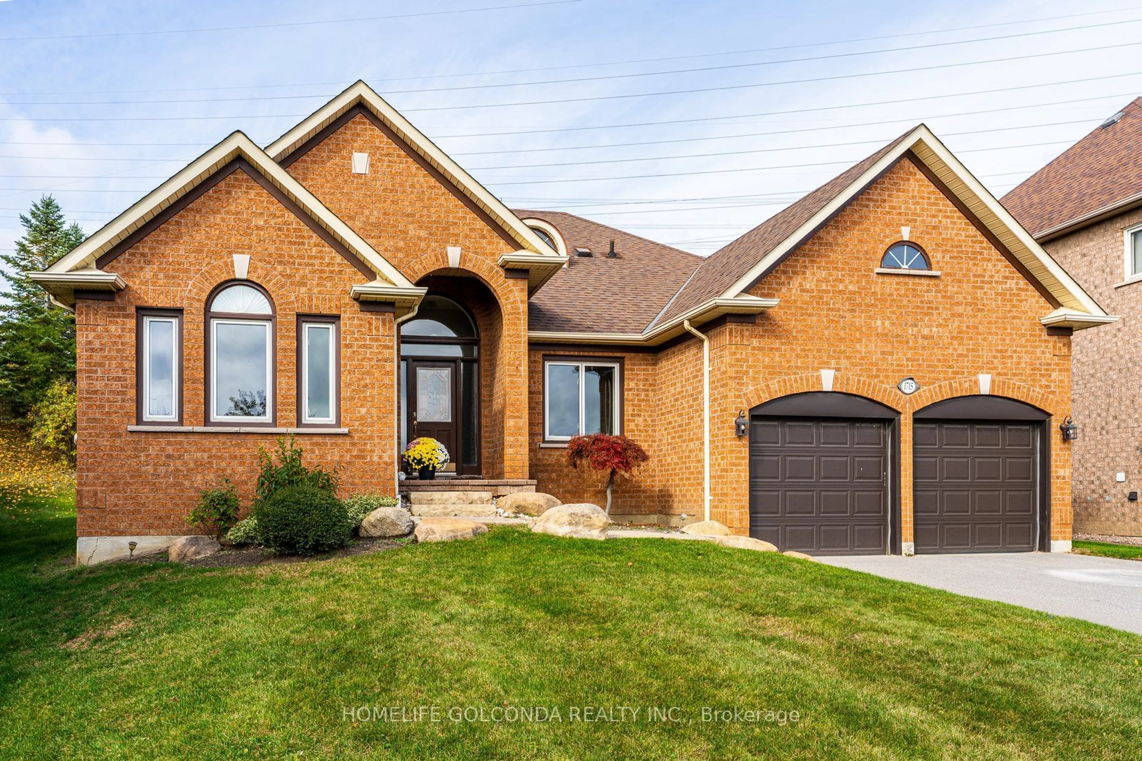 Home with brick exterior material, street for 1715 Maple Hill Crt, Pickering Ontario L1X 2T4