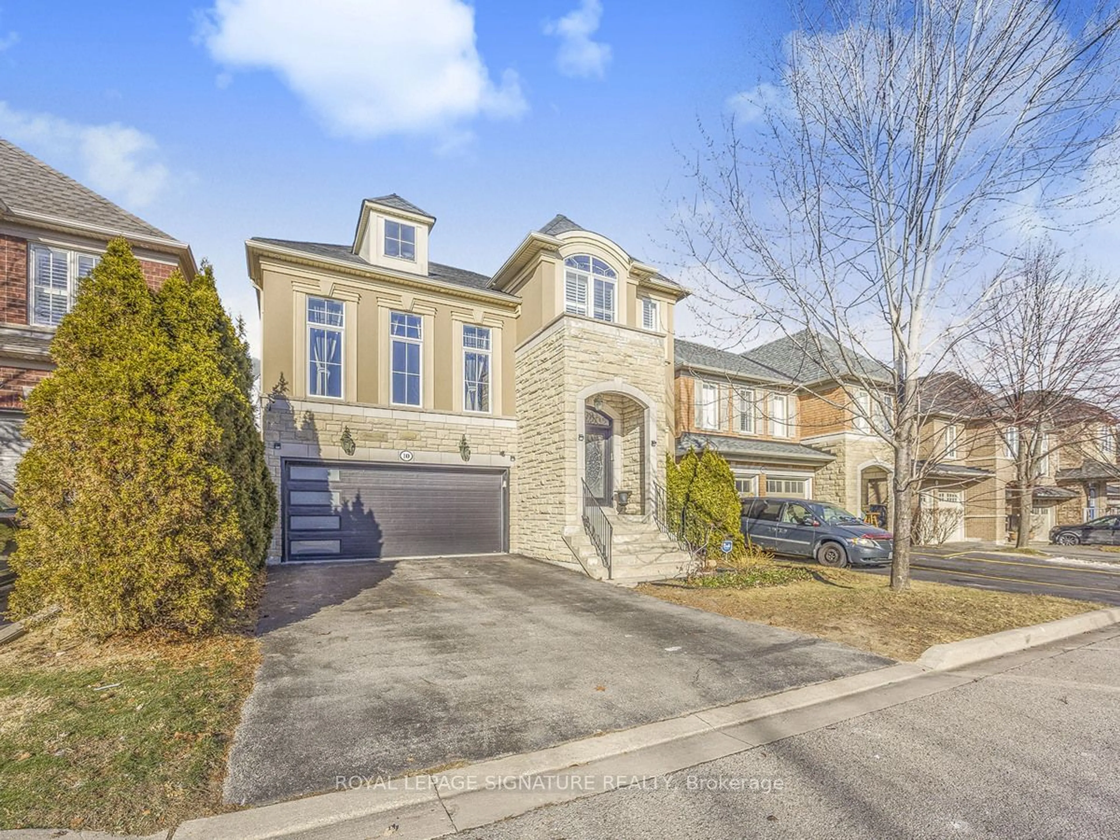 Home with brick exterior material, street for 10 Muscat Cres, Ajax Ontario L1Z 0B7