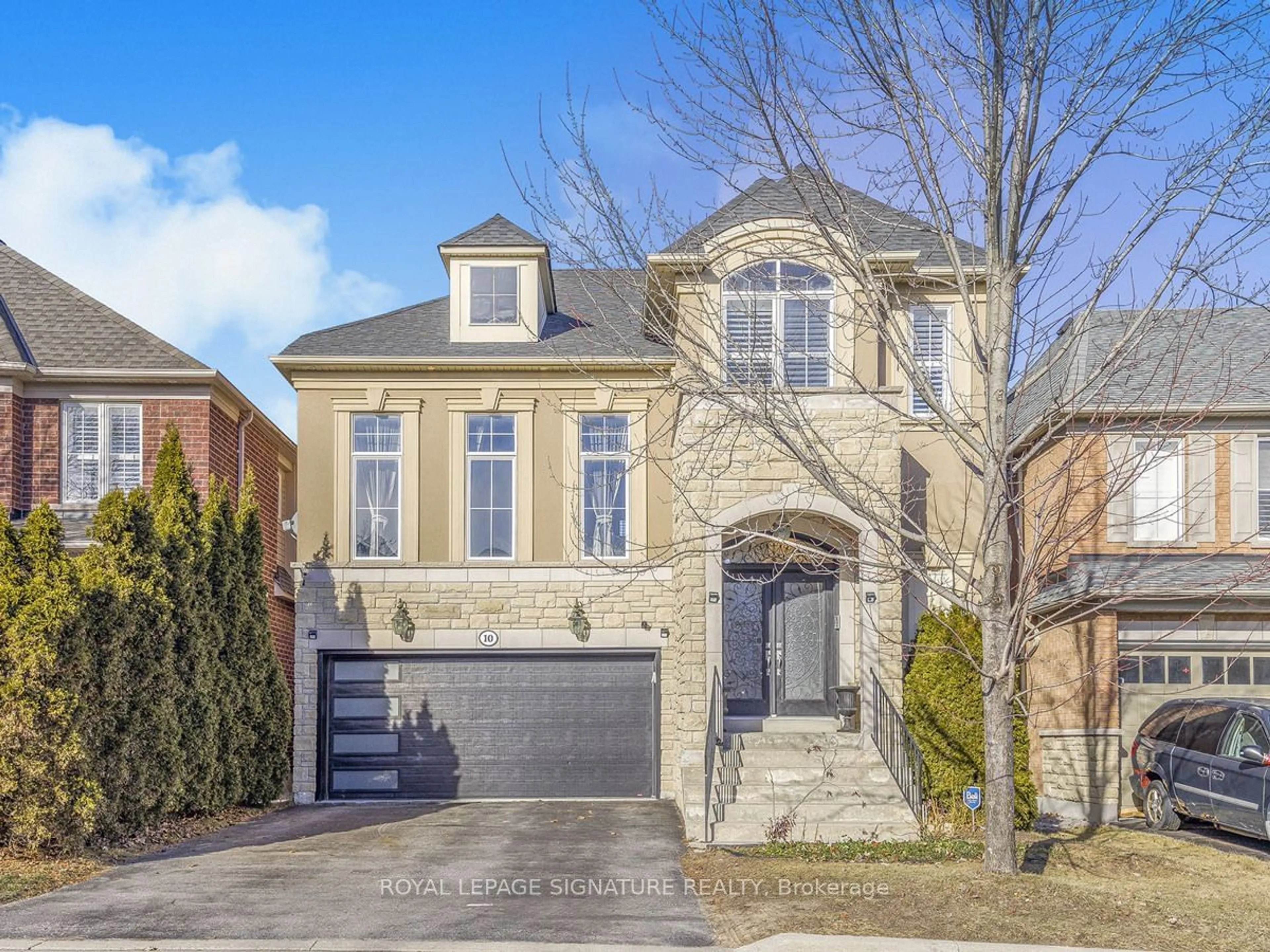 Home with brick exterior material, street for 10 Muscat Cres, Ajax Ontario L1Z 0B7