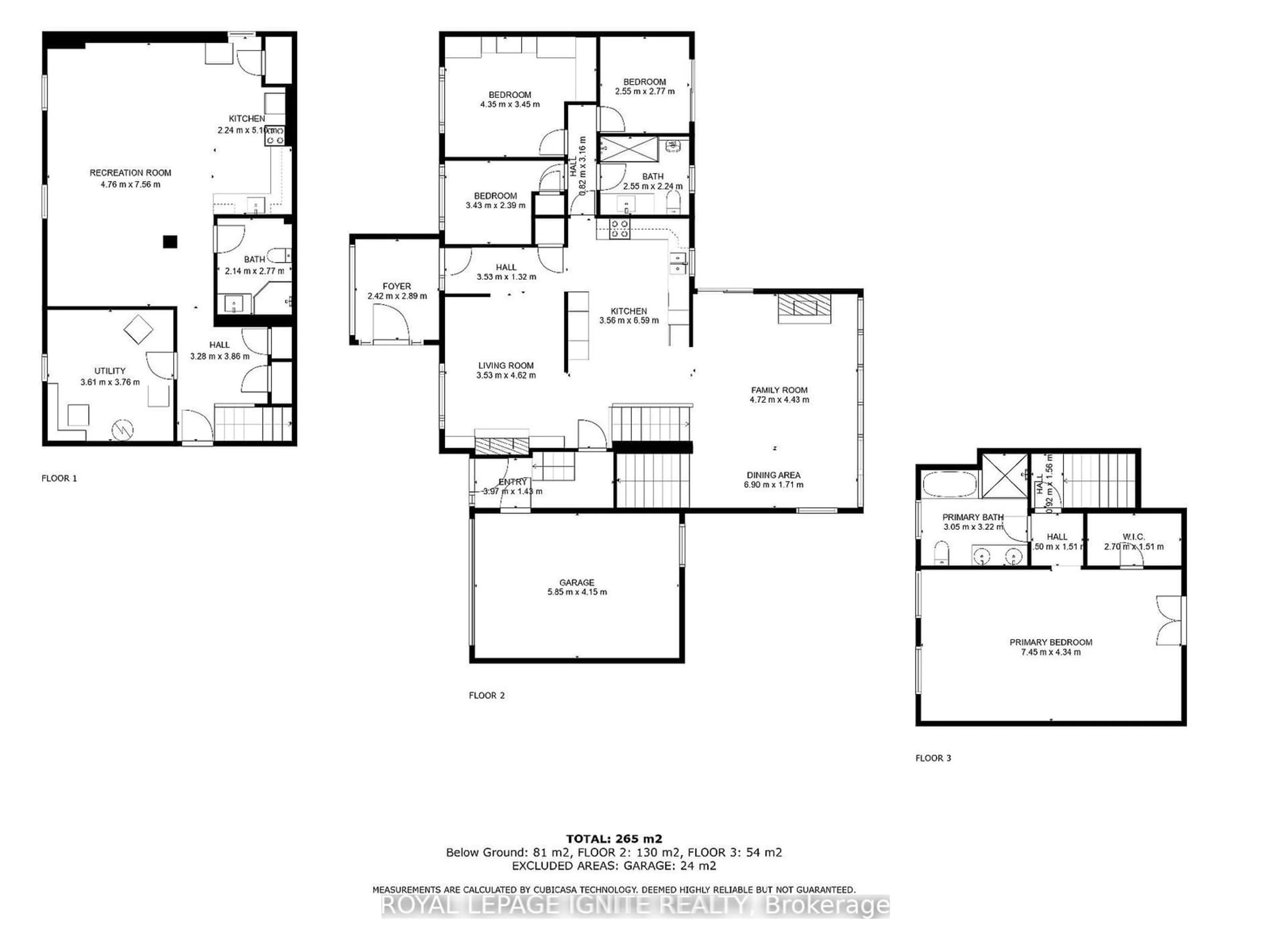 Floor plan for 1931 Glendale Dr, Pickering Ontario L1V 1V8