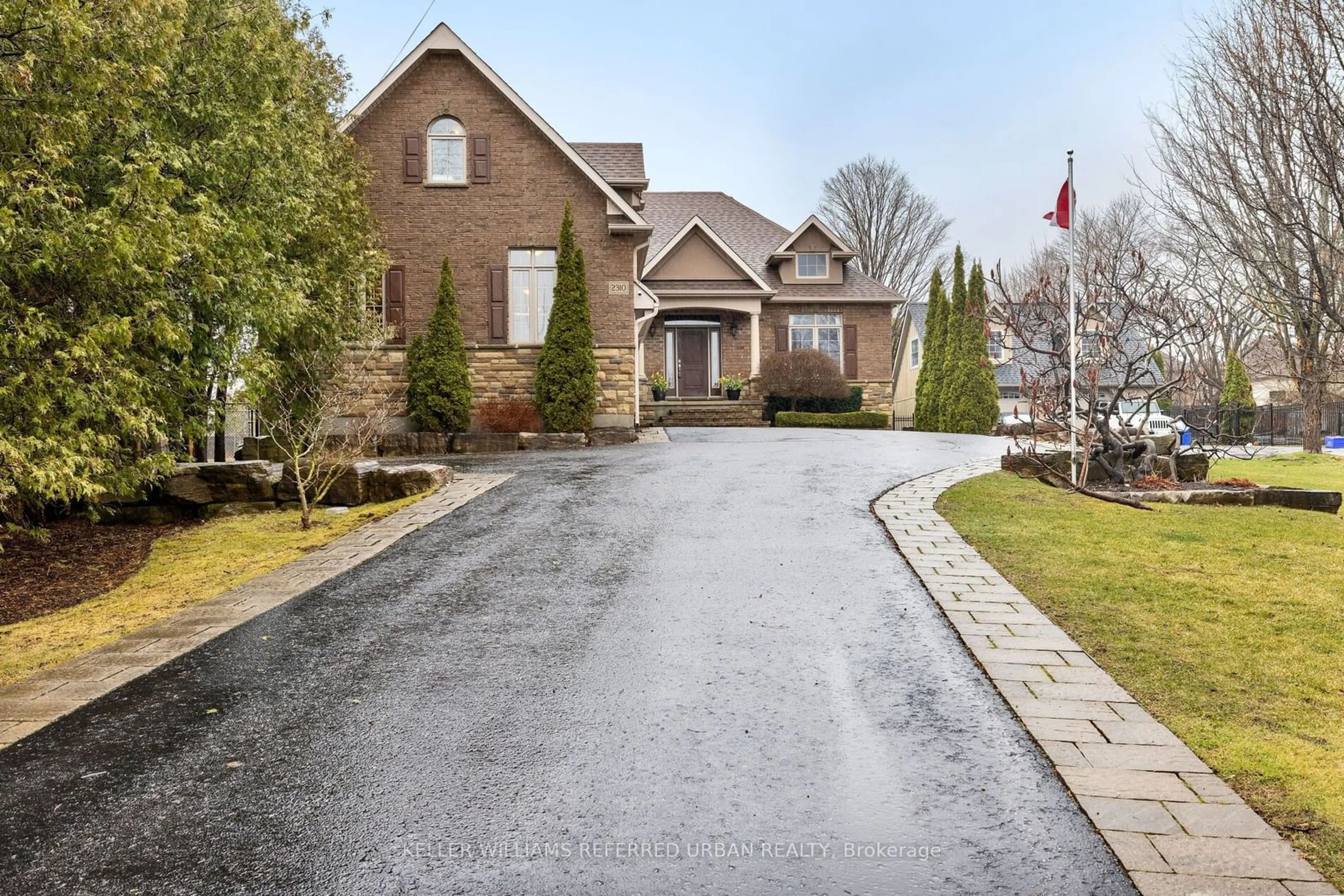 Home with brick exterior material, street for 2310 Prestonvale Rd, Clarington Ontario L1E 2S1